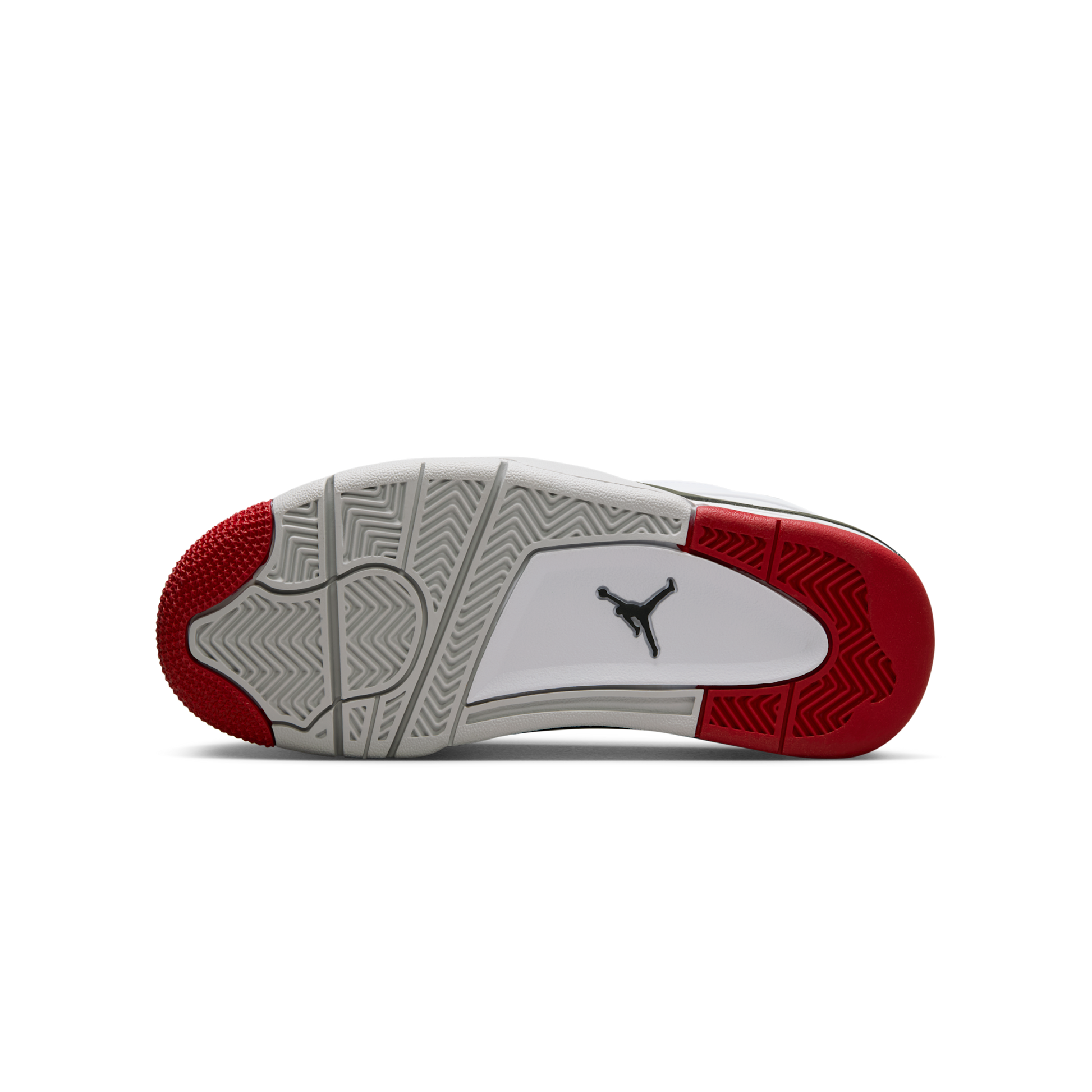 Jordan 4 RM White Black Neutral Grey Varsity Red (GS)