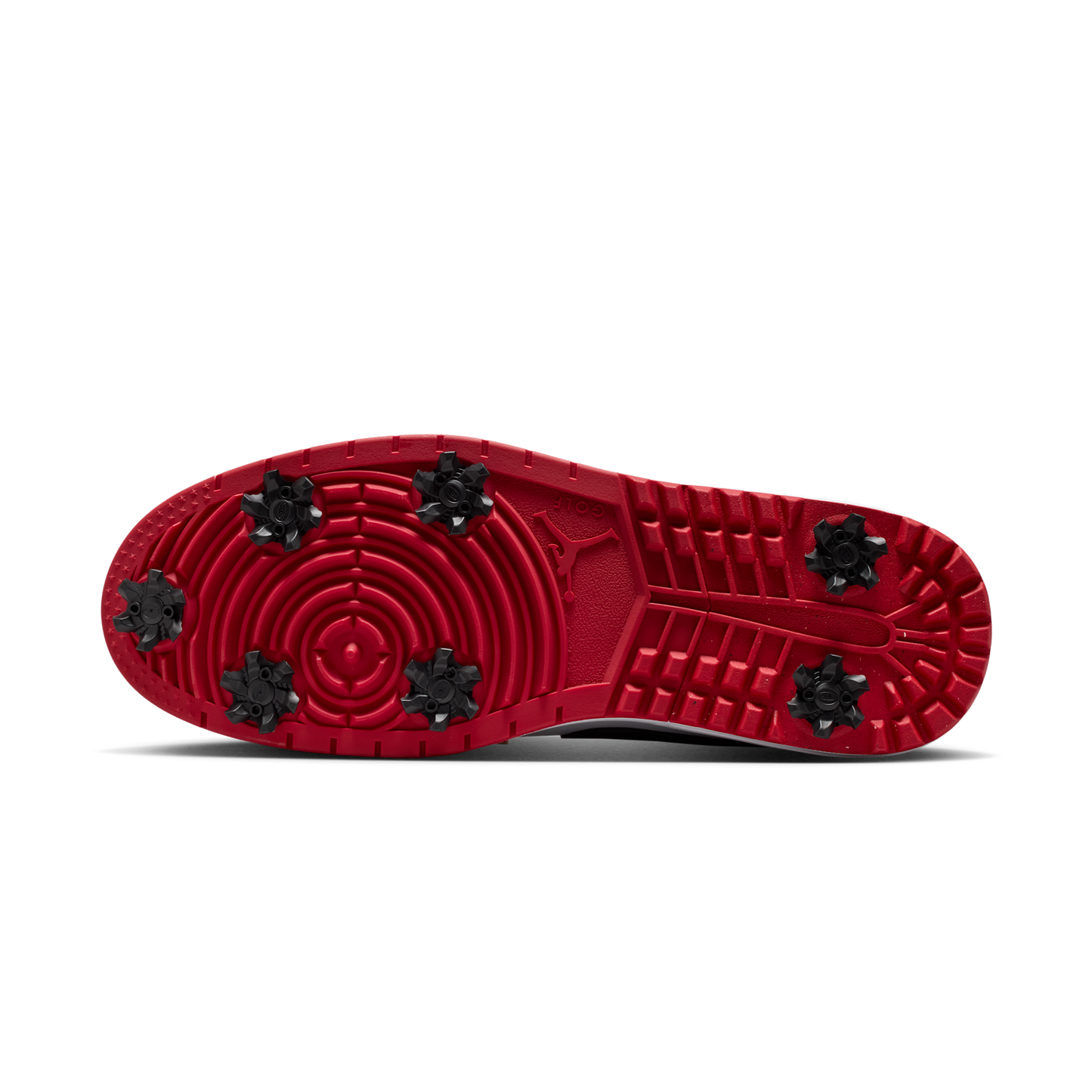 Jordan 1 Low Golf Spiked Varsity Red White Black