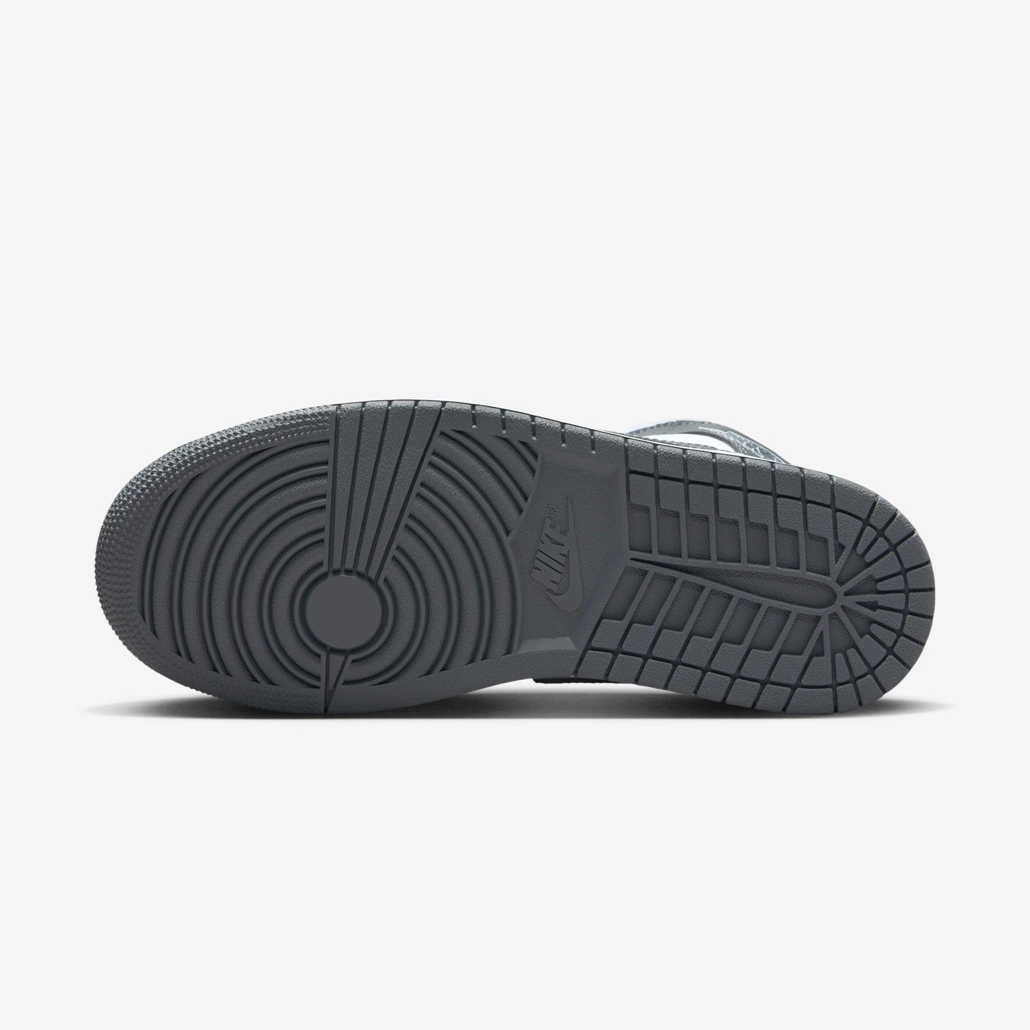 Jordan 1 Mid White Smoke Grey (Women's)