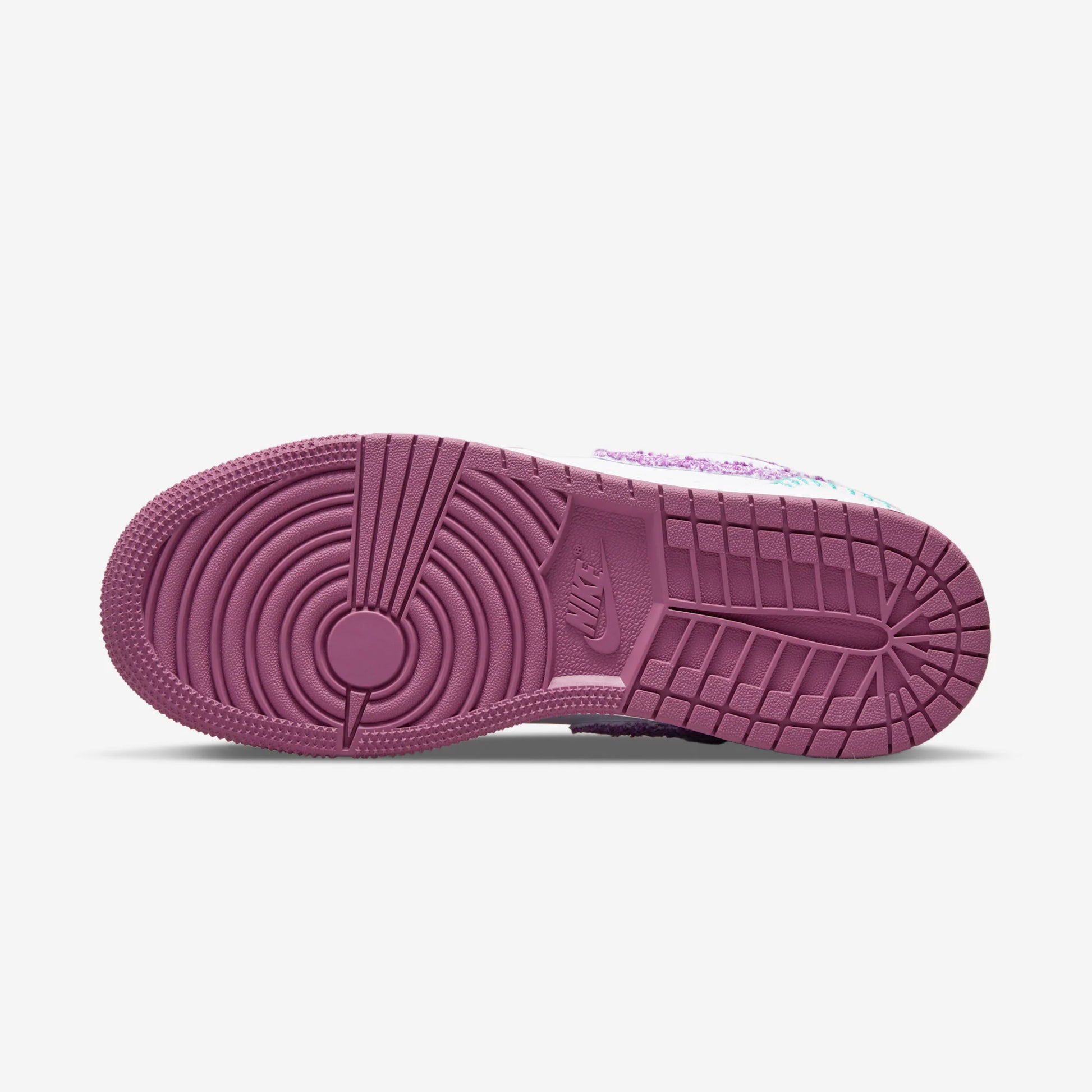 Jordan 1 Low White Light Bordeaux (GS)