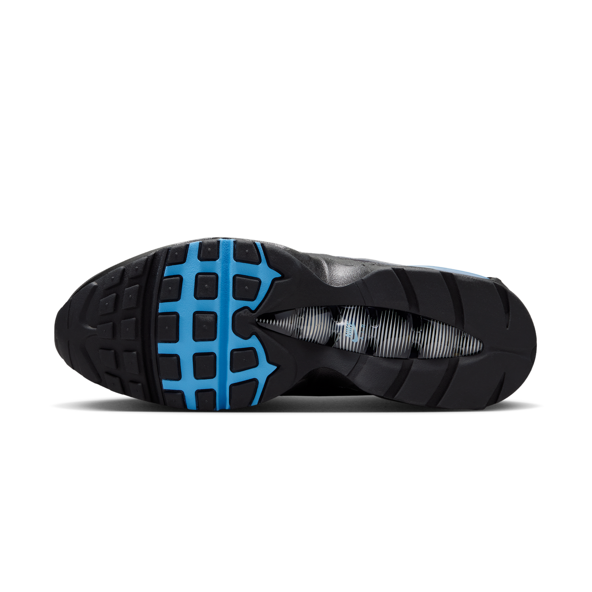 Nike Air Max 95 Big Bubble Tech Black University Blue