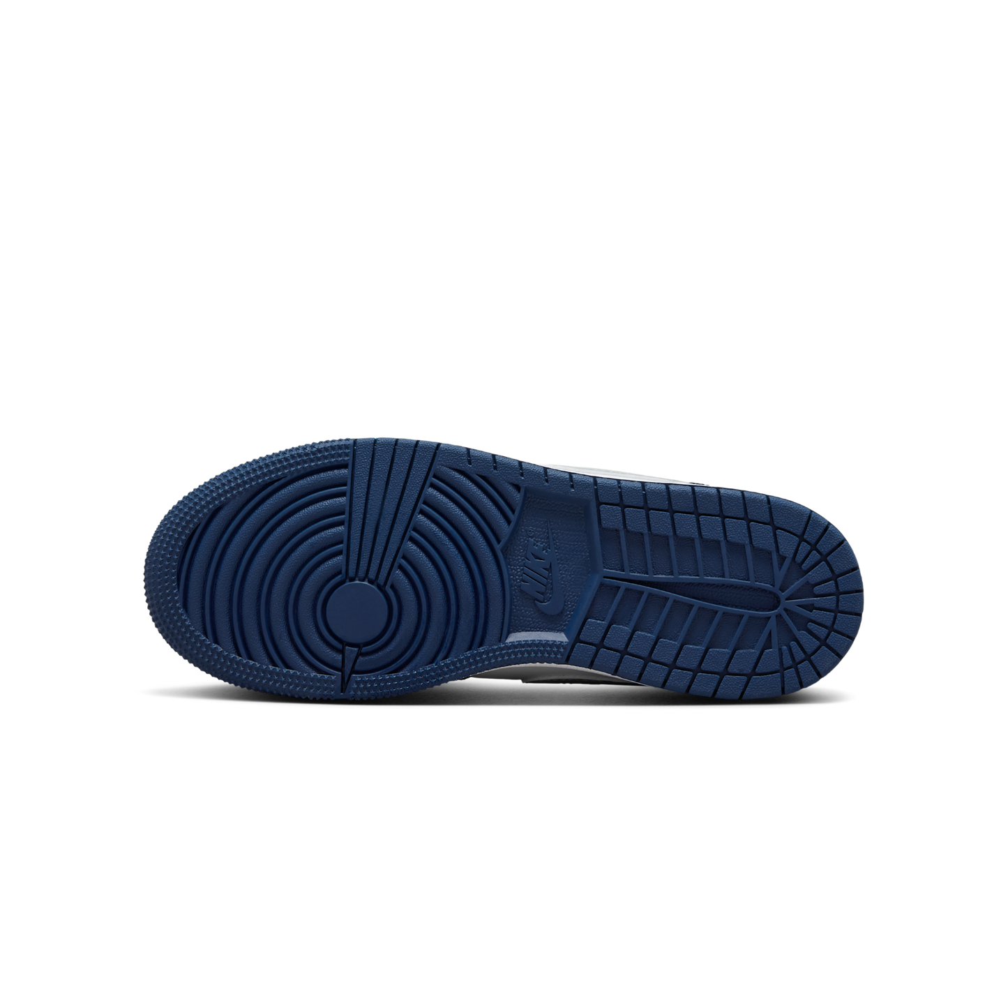 Jordan 1 Low Midnight Navy Wolf Grey (GS)