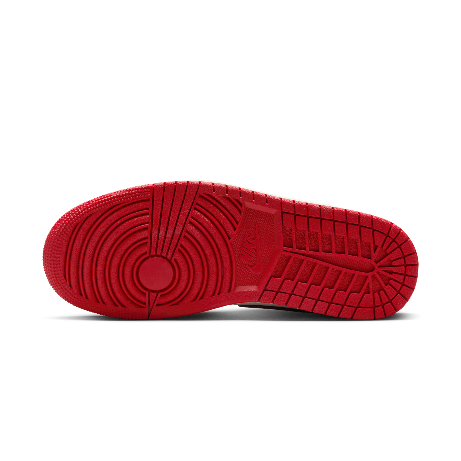Jordan 1 Mid SE Red Cracked Leather (Women's)