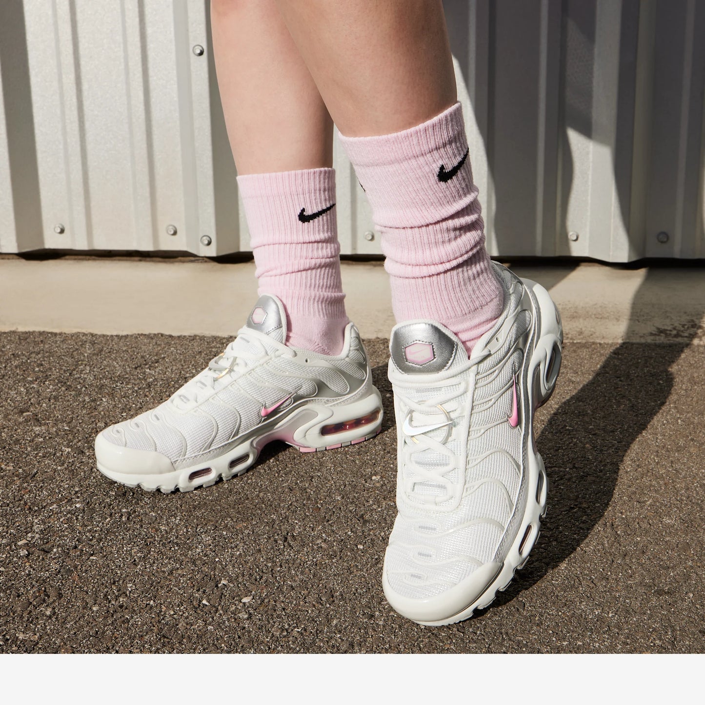 Nike Air Max Plus Summit White Pink Rise (Women's)
