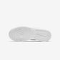 Jordan 1 Low Triple White Tumbled Leather (GS)