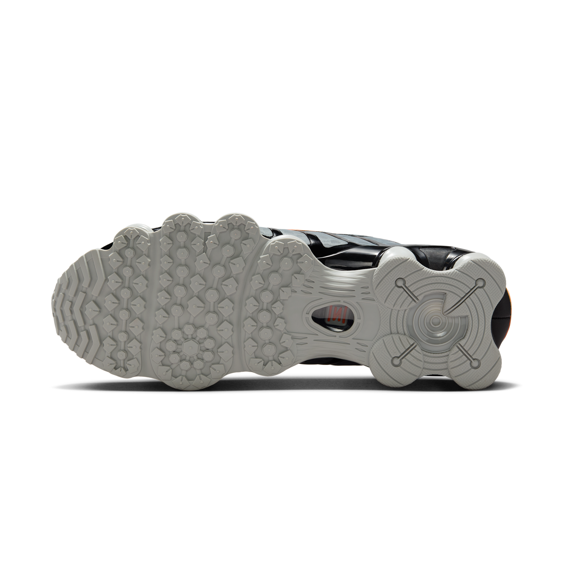 Nike Shox TL Light Smoke Grey Black Bright Mandarin