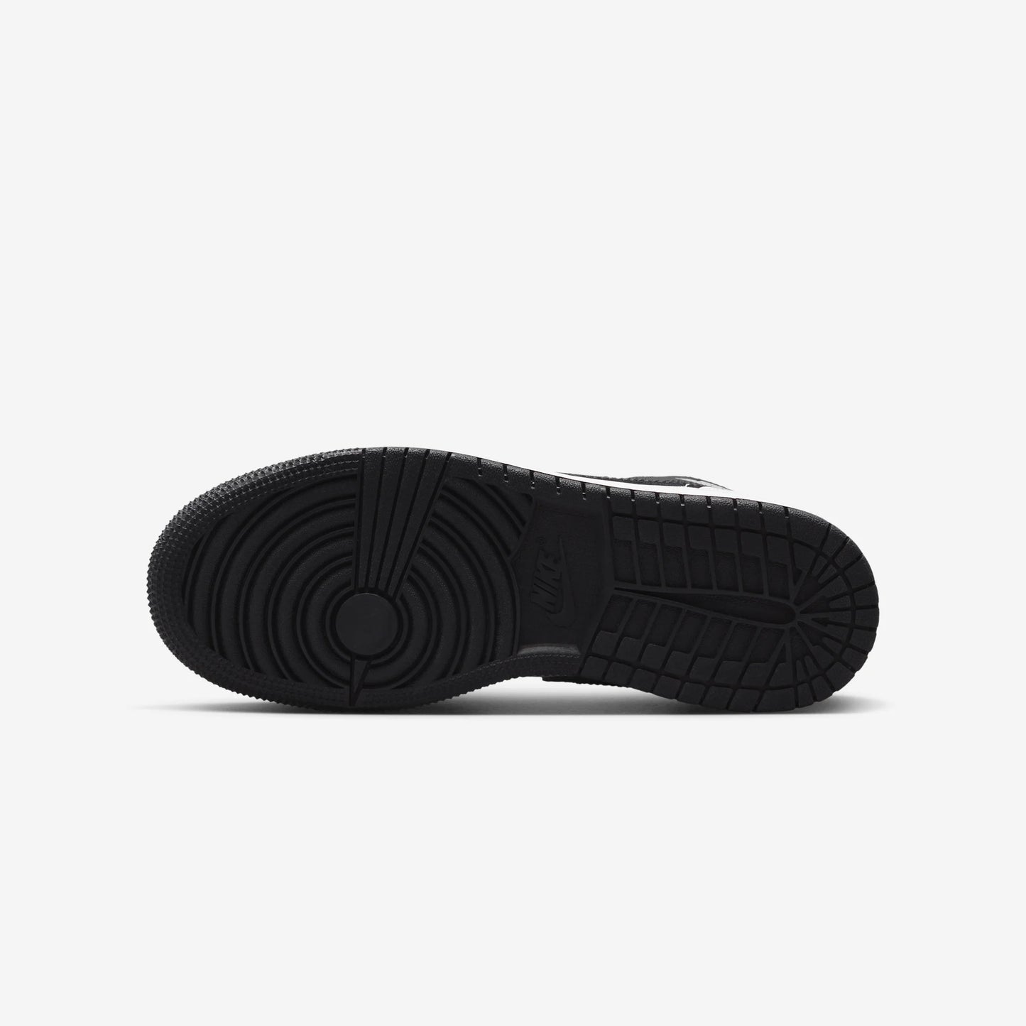 Jordan 1 Mid Summit White Infrared Black (GS)