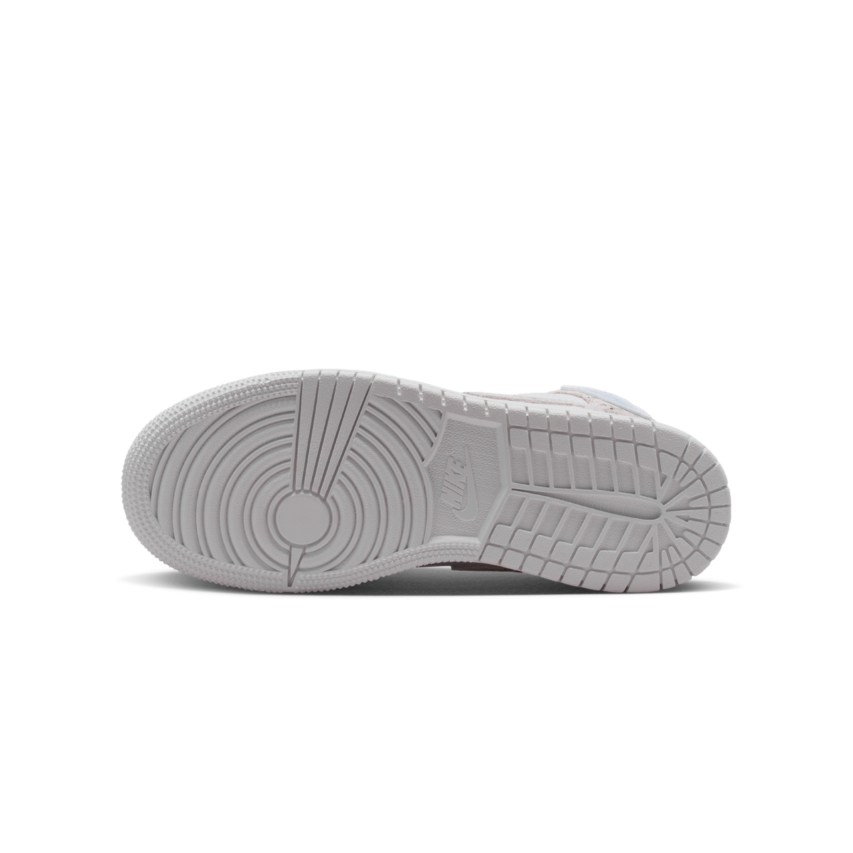 Jordan 1 Mid SE Distressed White Field Silver (GS)