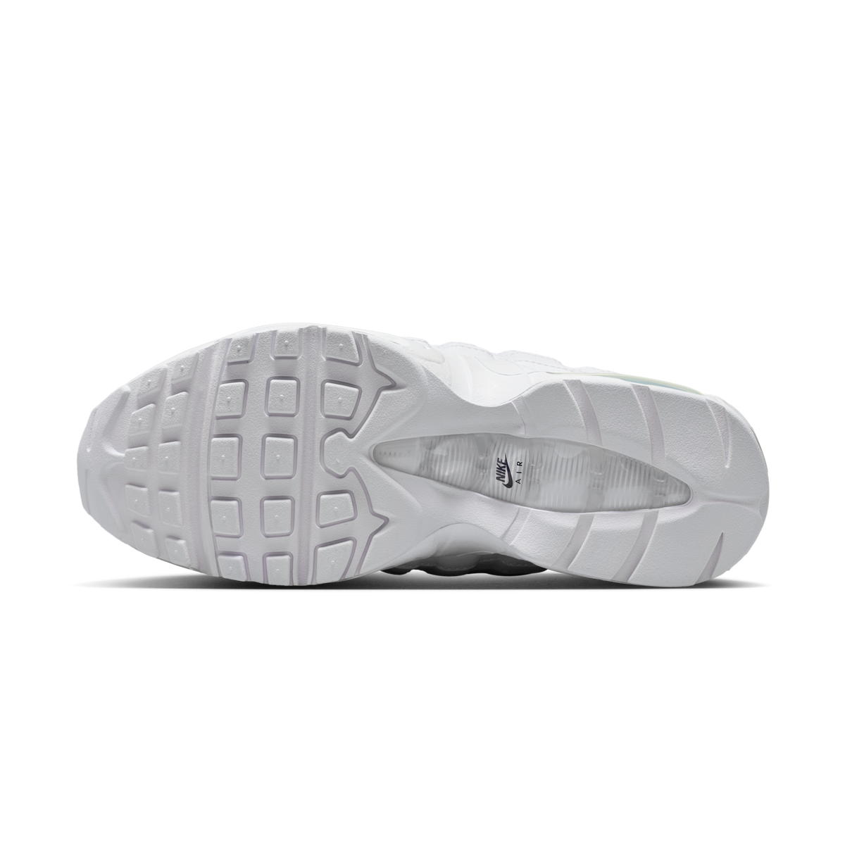 Nike Air Max 95 Big Bubble White Patent (Women's)