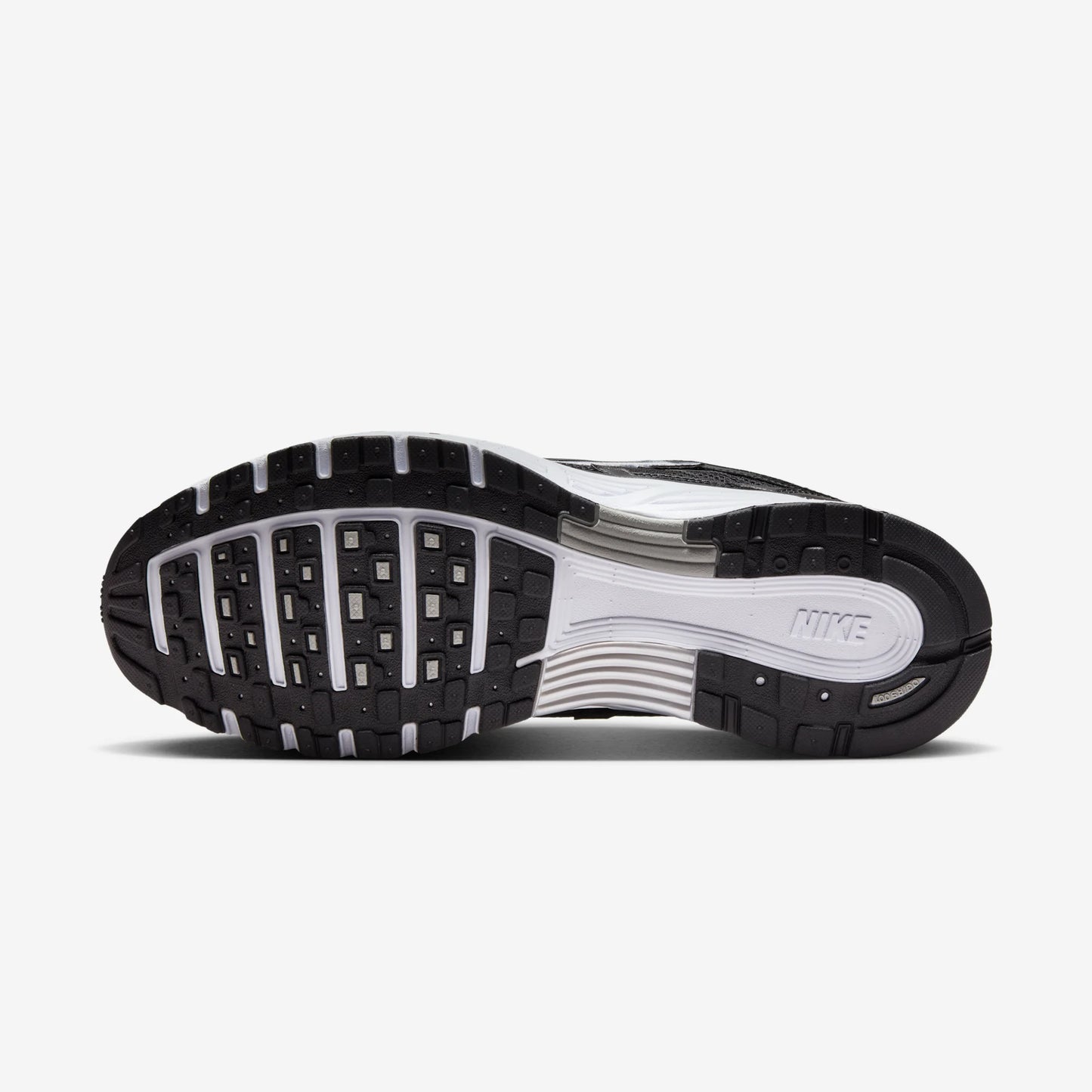 Nike P-6000 Black White Metallic Silver