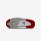 Jordan 4 RM White Black Neutral Grey Varsity Red (GS)