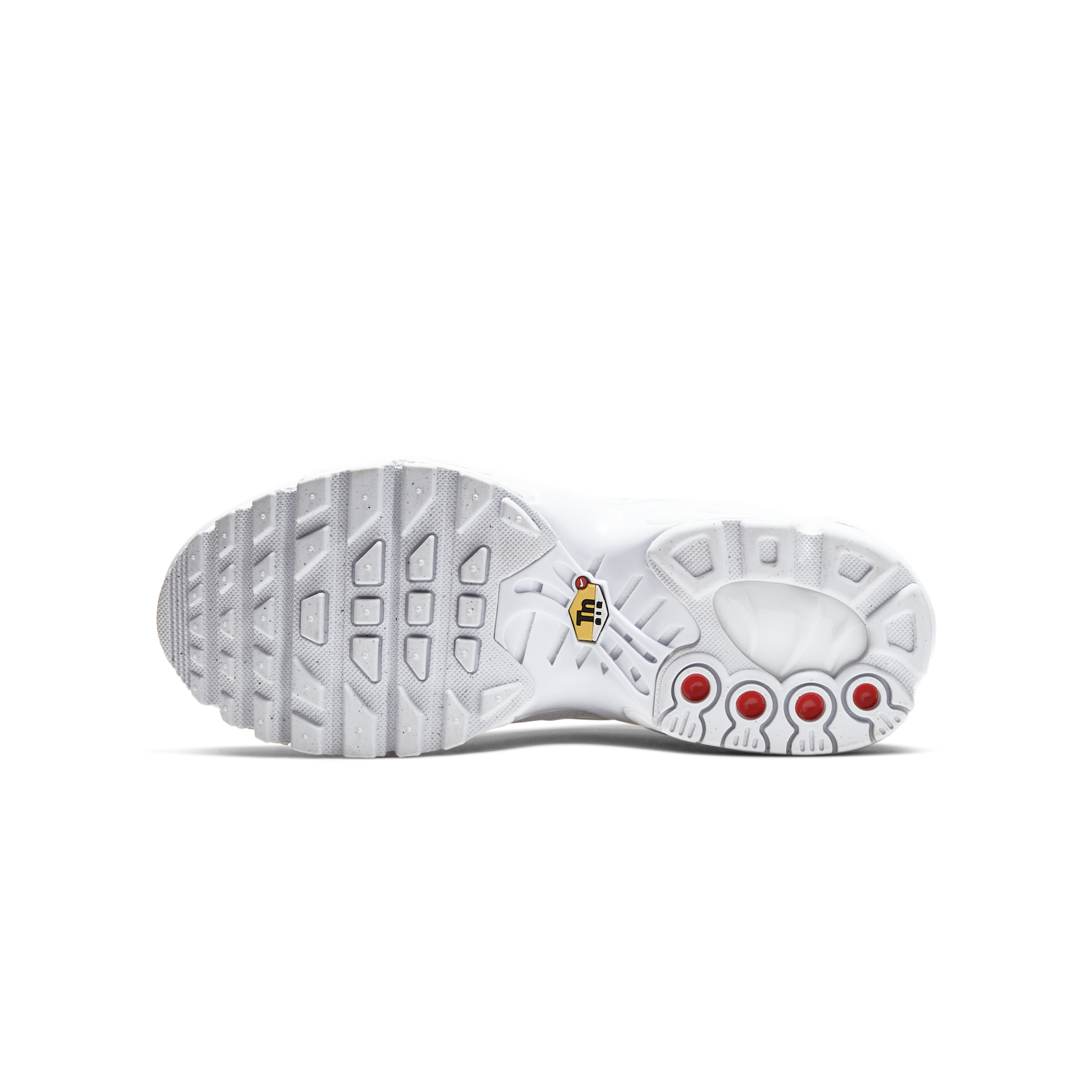 Nike Air Max Plus White Metallic Silver (GS)