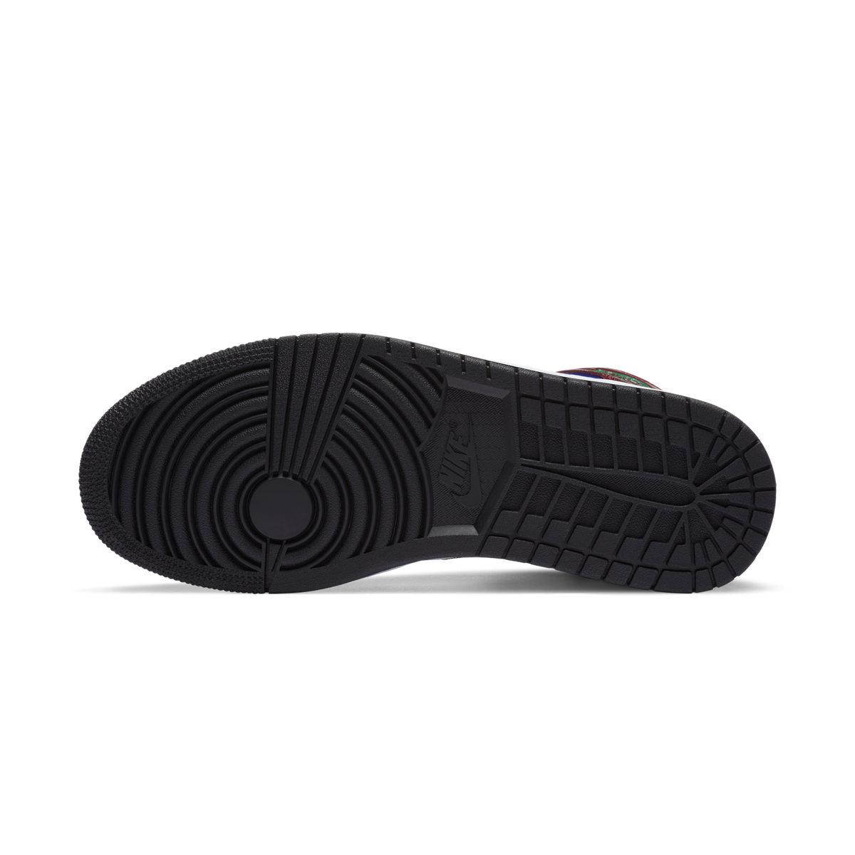 Jordan 1 Mid SE Black White Multi-Color (Women's)