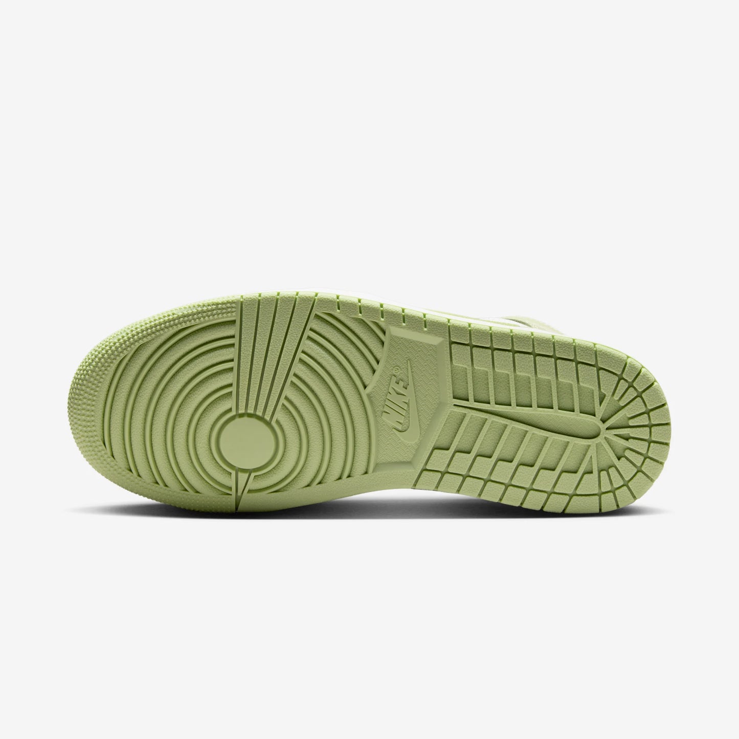 Jordan 1 Mid Olive Aura Lawn (Women's)