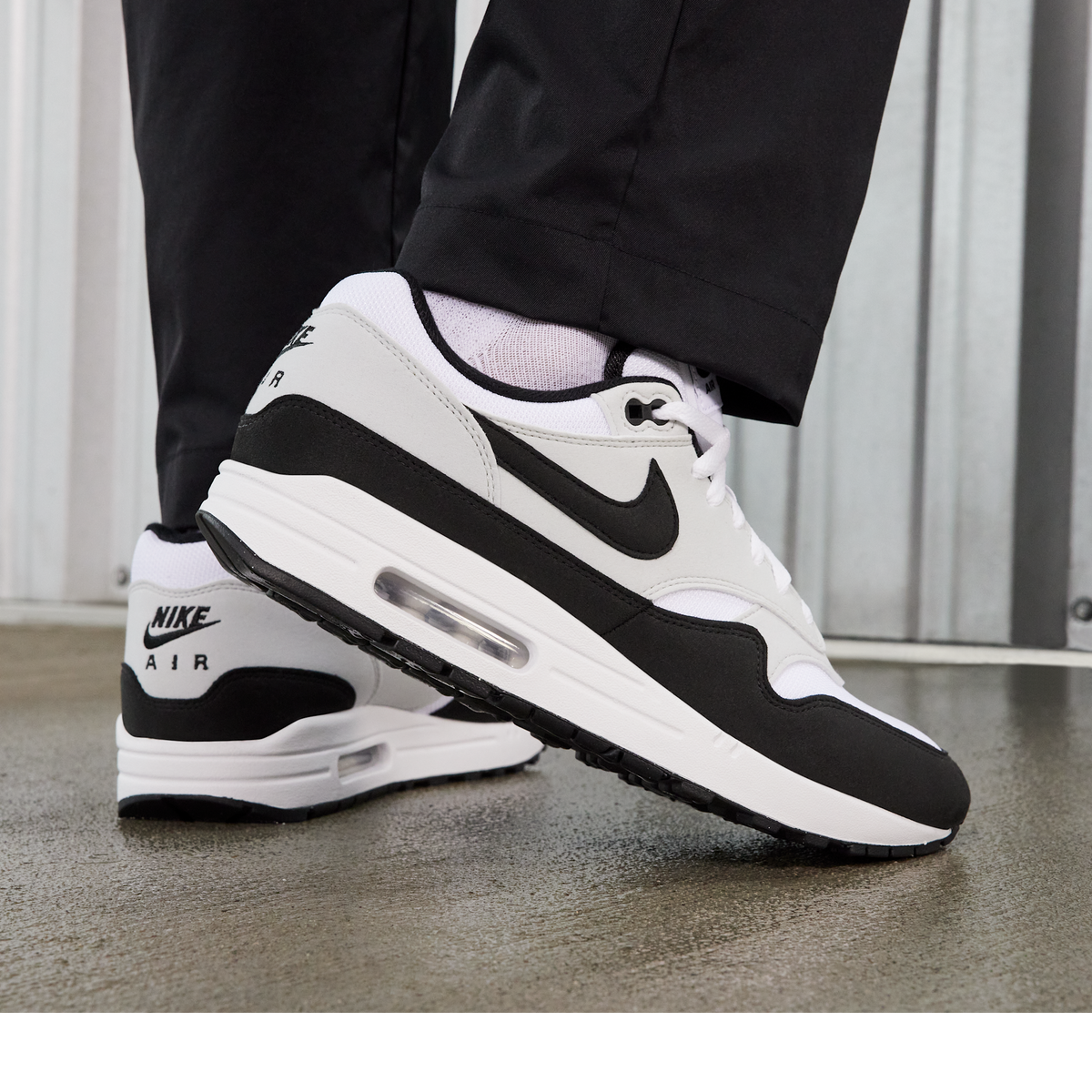 Air Max 1 White Black