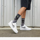 Nike Air Force 1 Low '07 Spray Paint Swoosh White Black Grey