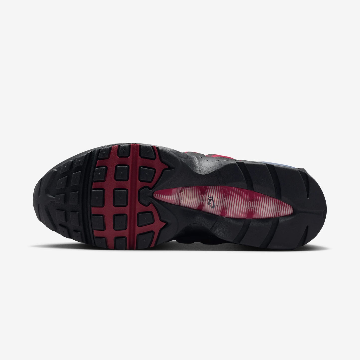 Nike Air Max 95 OG Big Bubble Black Crimson Grey