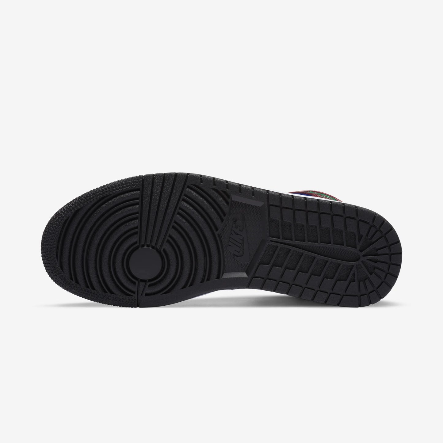 Jordan 1 Mid SE Black White Multi-Color (Women's)