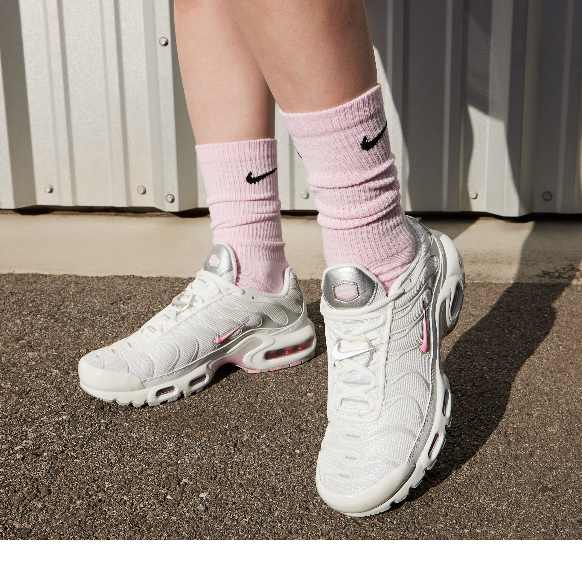 Nike Air Max Plus Summit White Pink Rise (Women's)