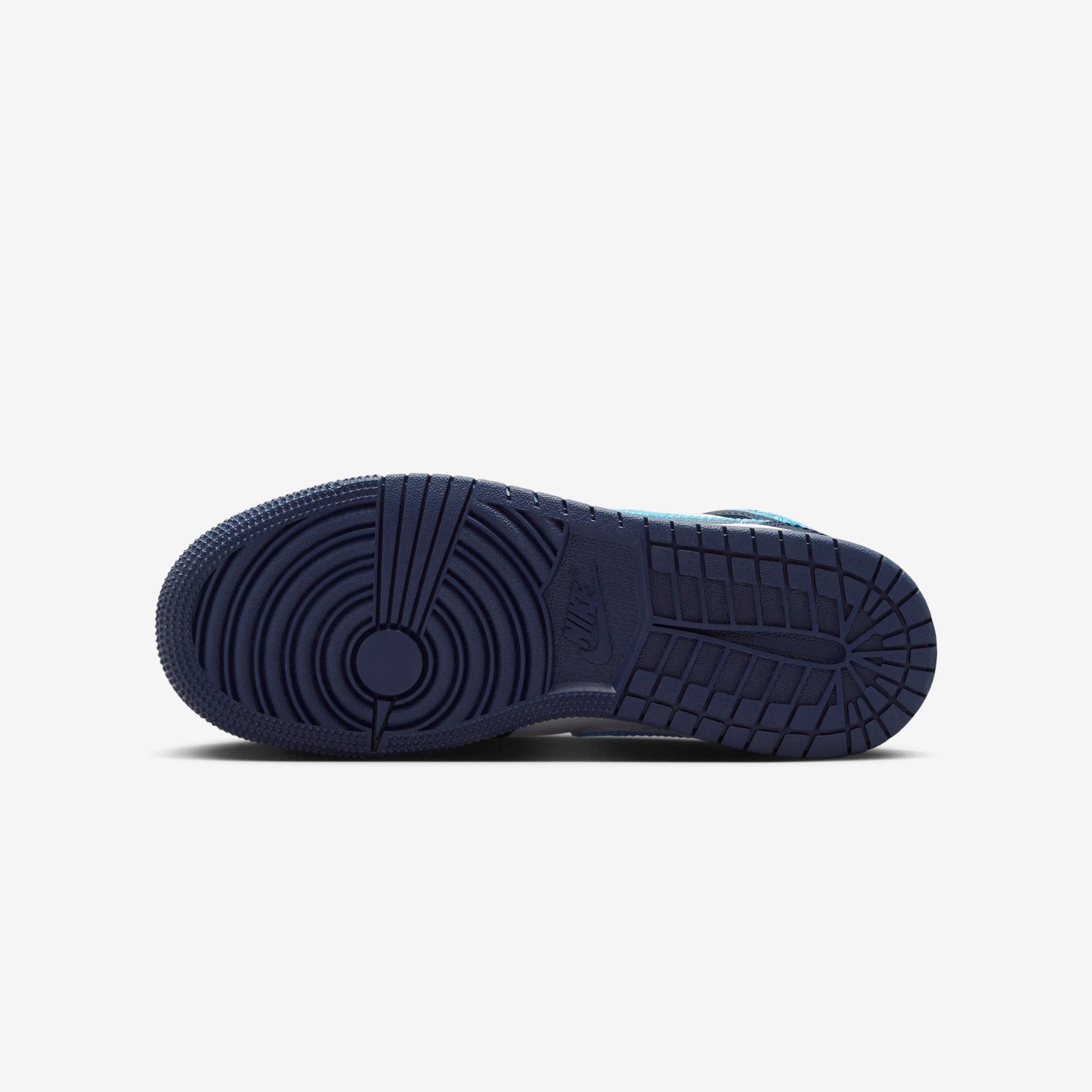 Jordan 1 Mid Obsidian Dark Powder Blue (GS)