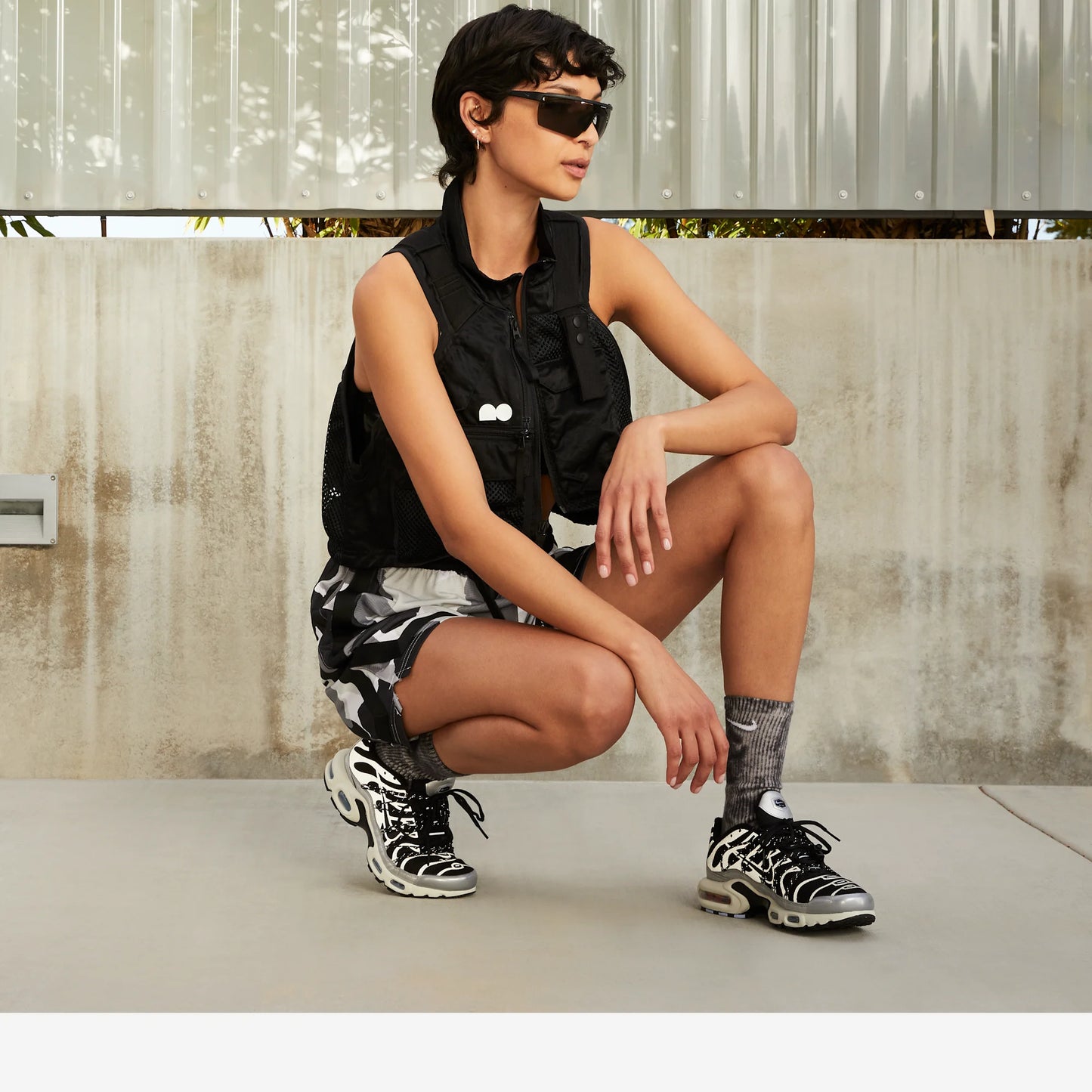 Nike Air Max Plus Toggle Black Silver (Women's)