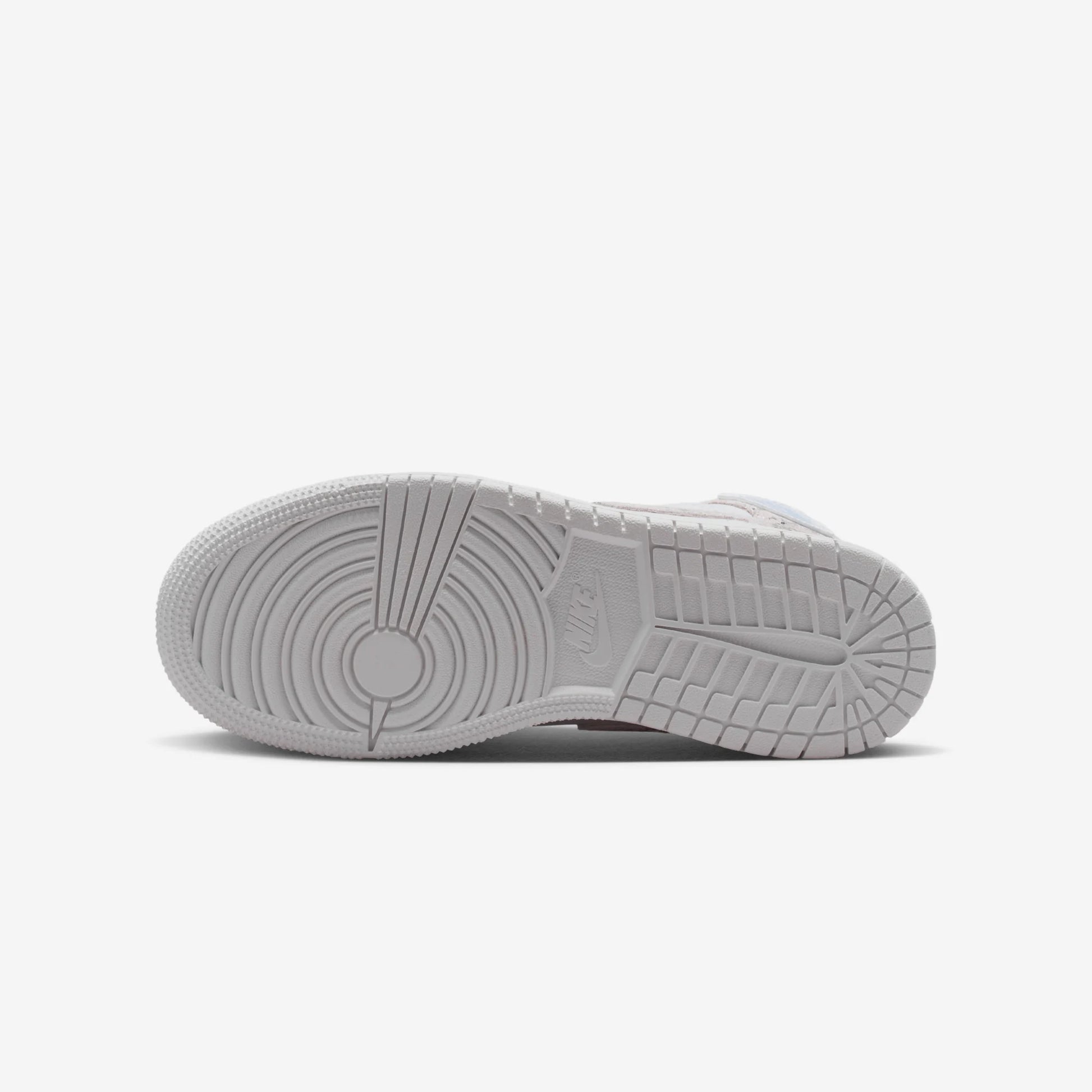 Jordan 1 Mid SE Distressed White Field Silver (GS)