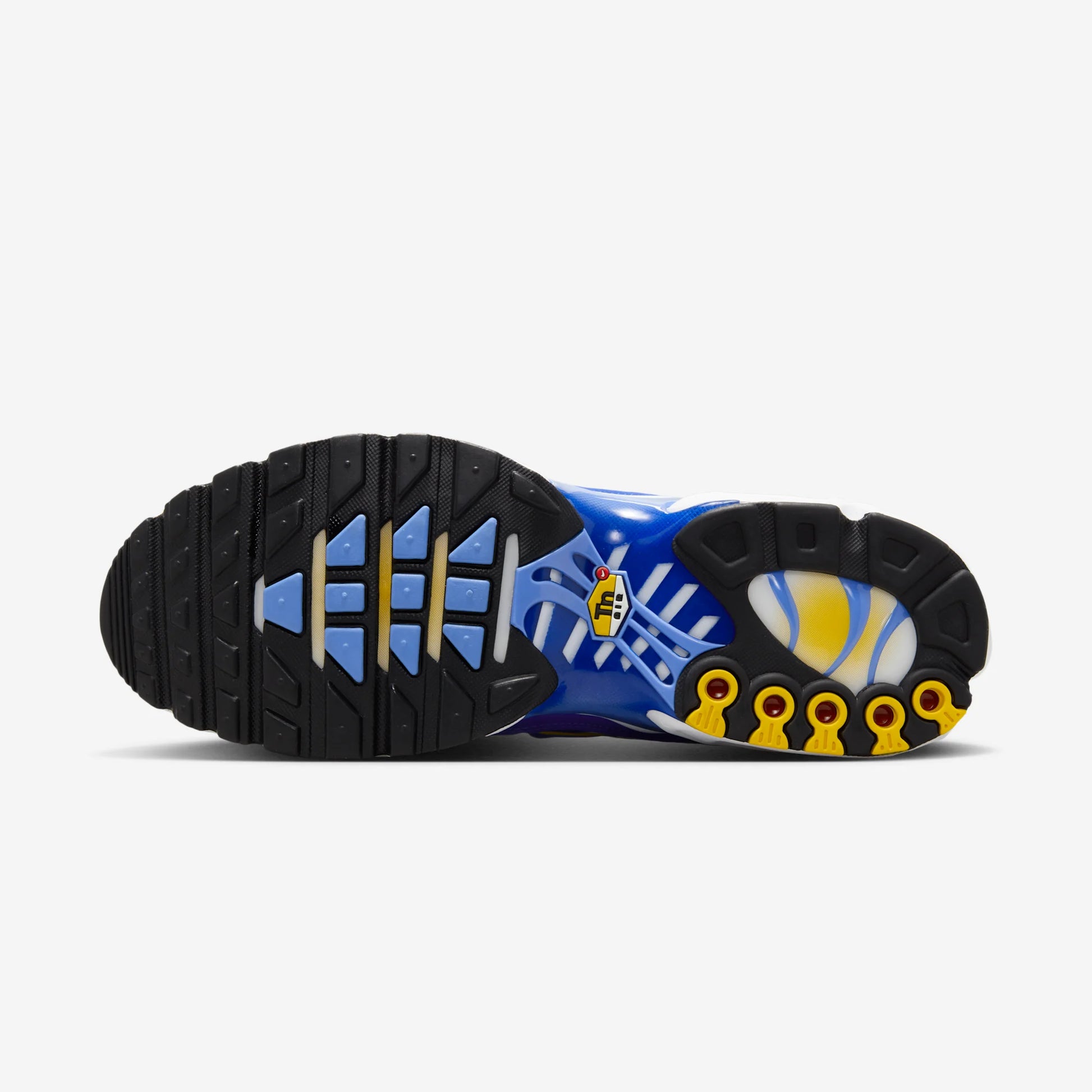 Nike Air Max Plus White Lyon Blue Varsity Maize