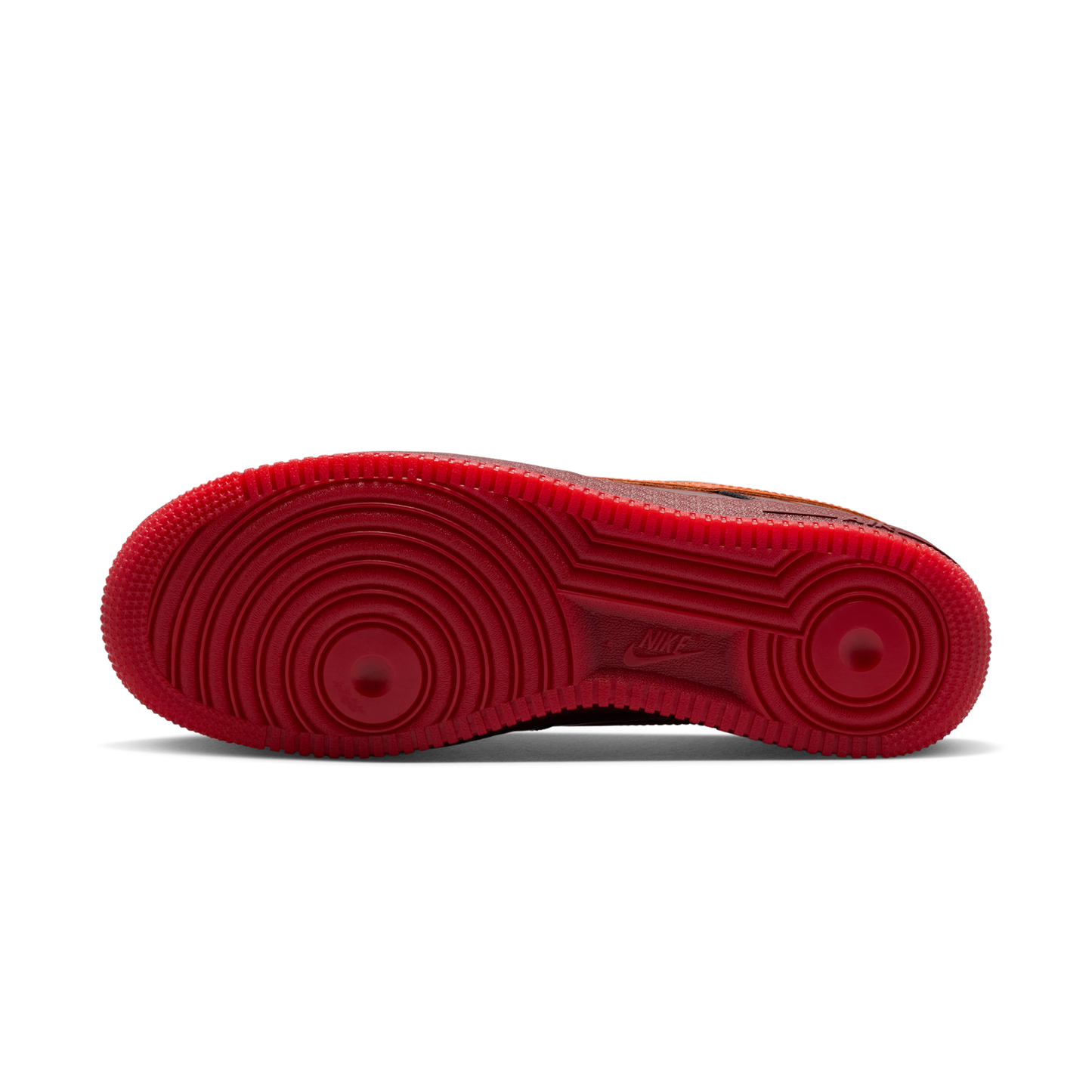 Nike Air Force 1 Low Patent Leather Dark Team Red Safety Orange