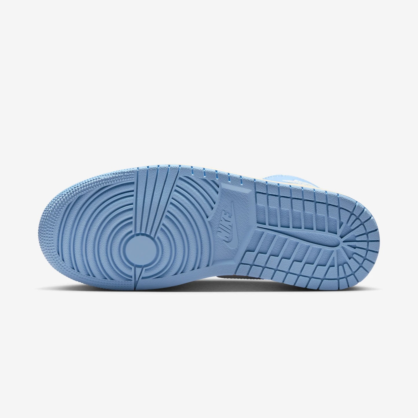 Jordan 1 Mid Psychic Blue Sail Coconut Milk (Women's)