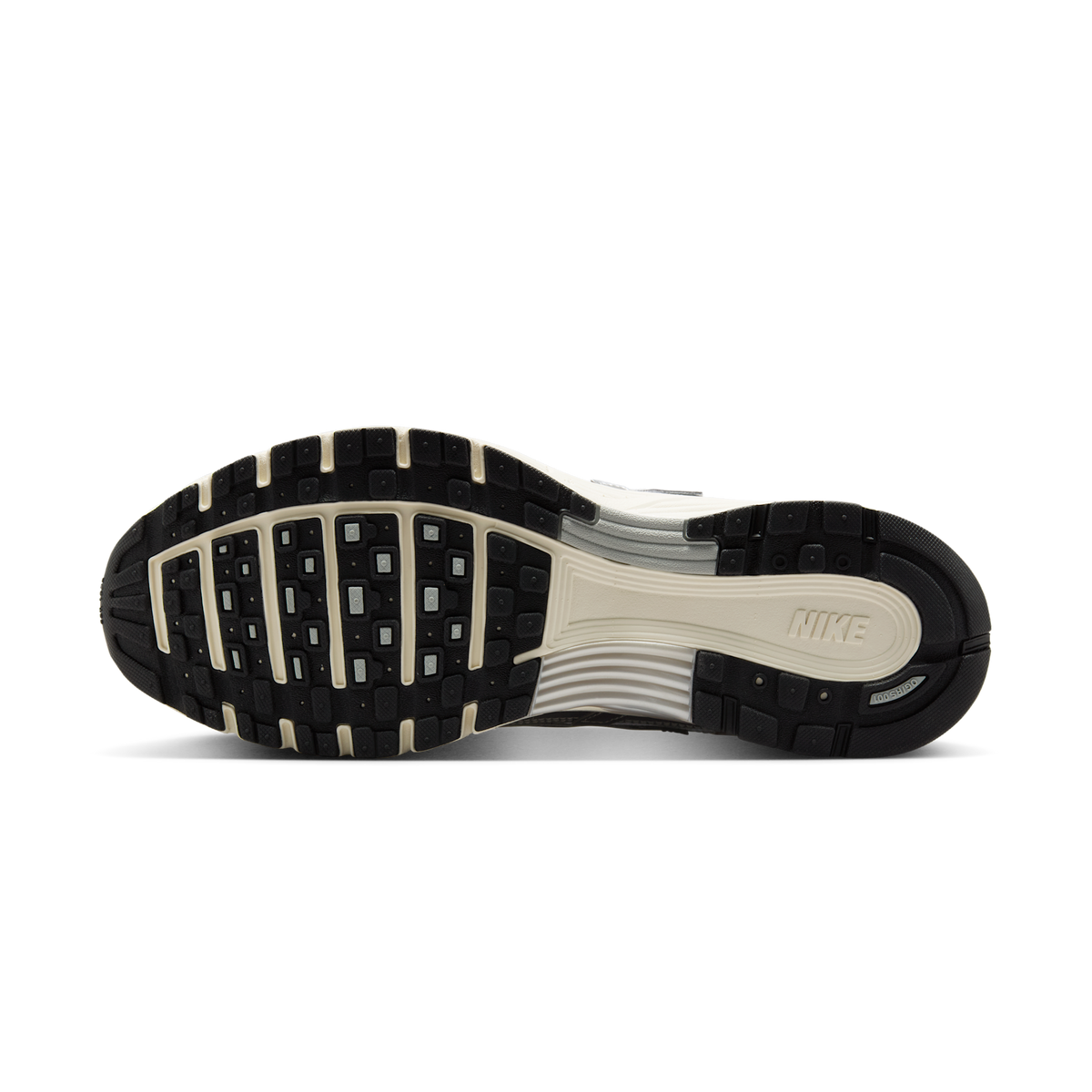 Nike P-6000 White Metallic Silver Flat Silver Black