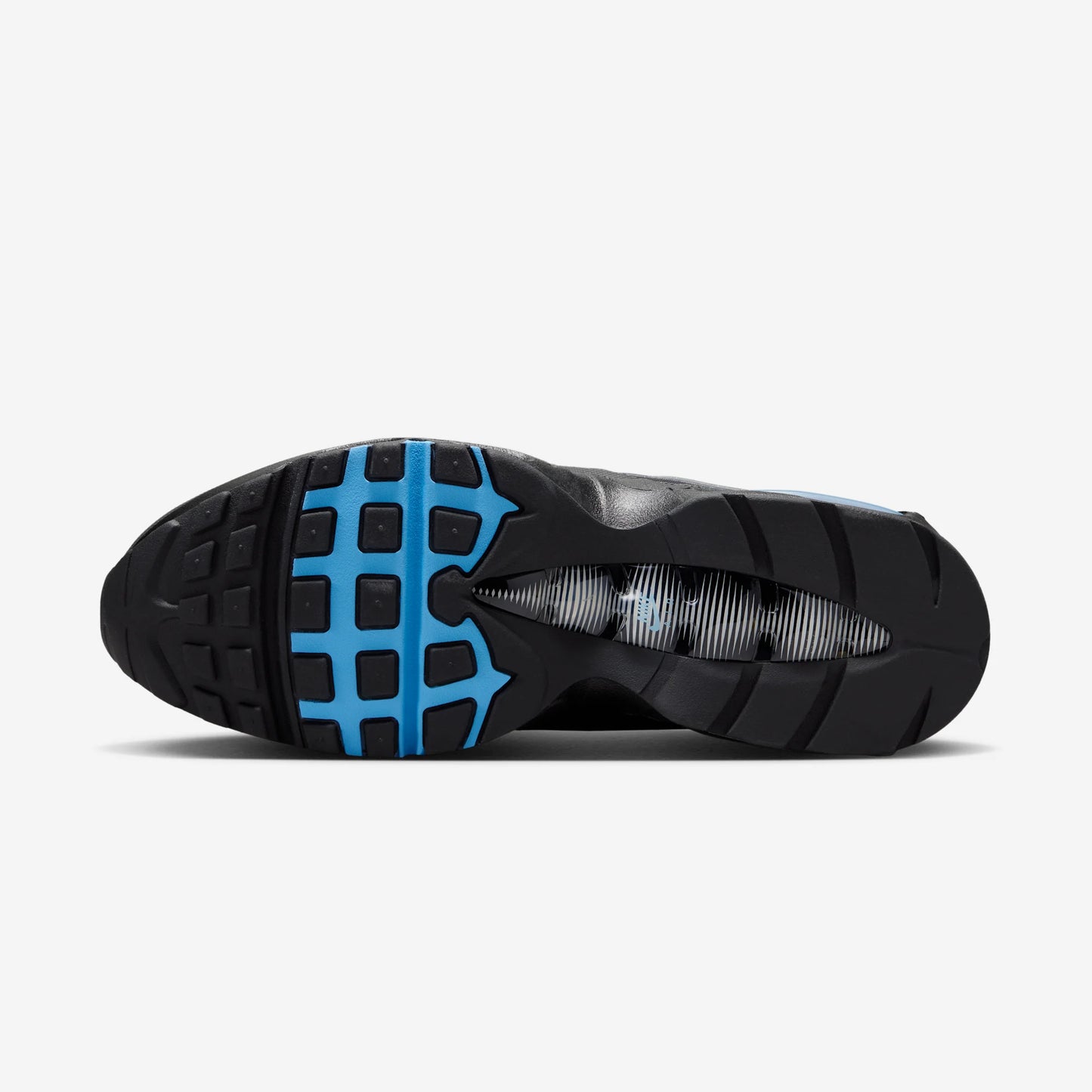 Nike Air Max 95 Big Bubble Tech Black University Blue