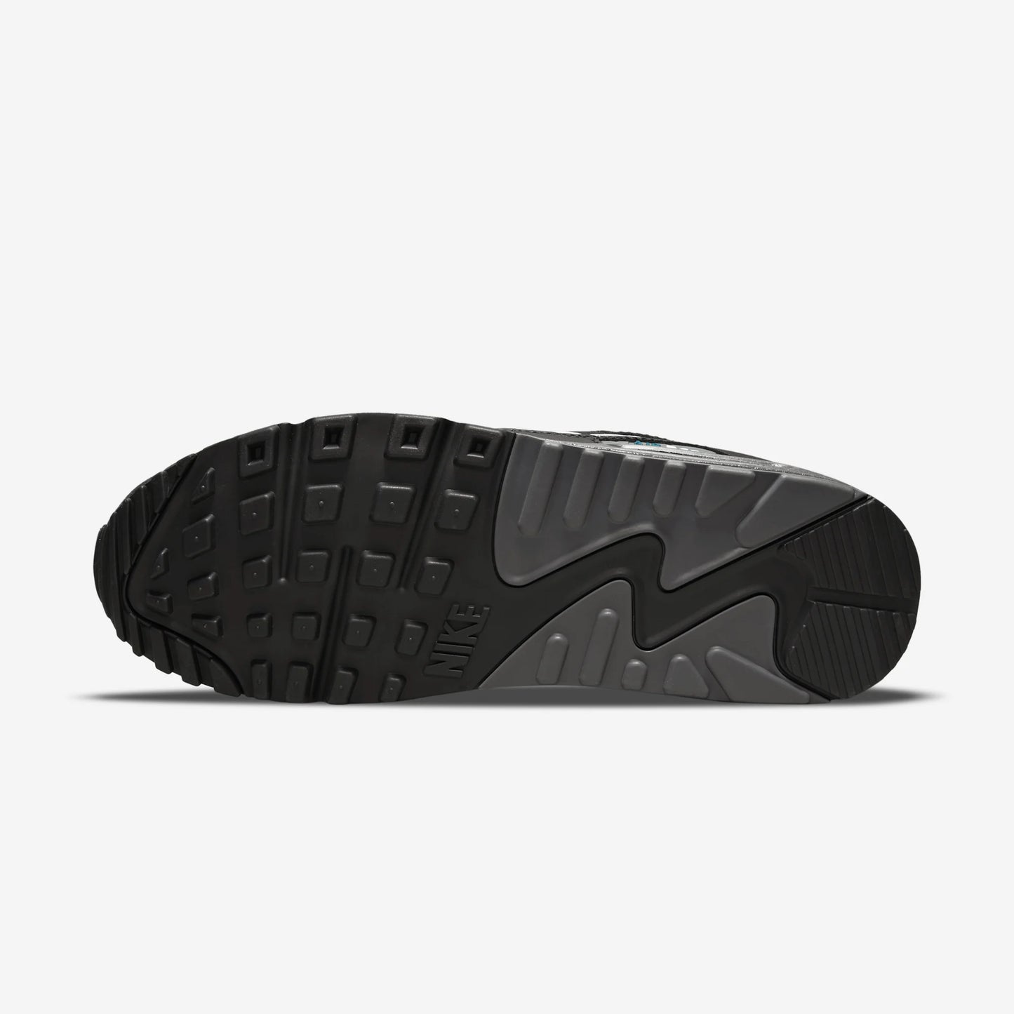 Nike Air Max 90 Black Marina Iron Grey White