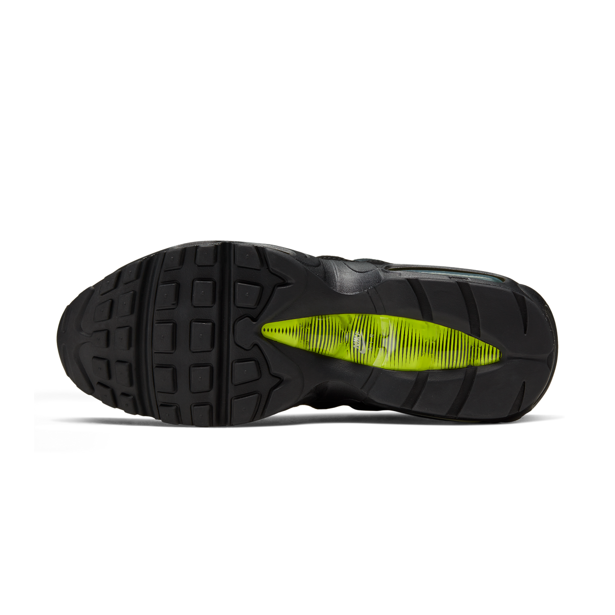 Nike Air Max 95 Retro Logo Black Grey Volt