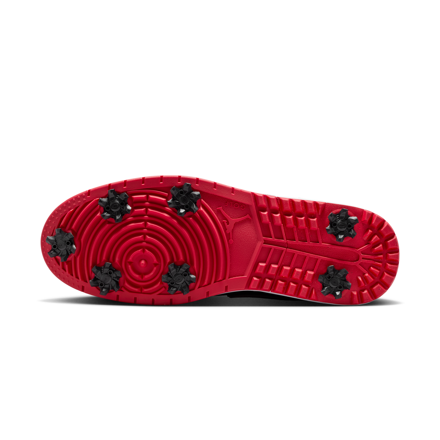 Jordan 1 Low Golf Spiked Bred Black Patent