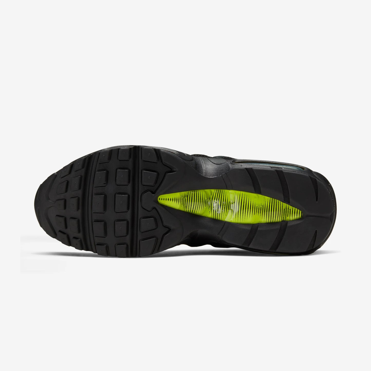 Nike Air Max 95 Retro Logo Black Grey Volt