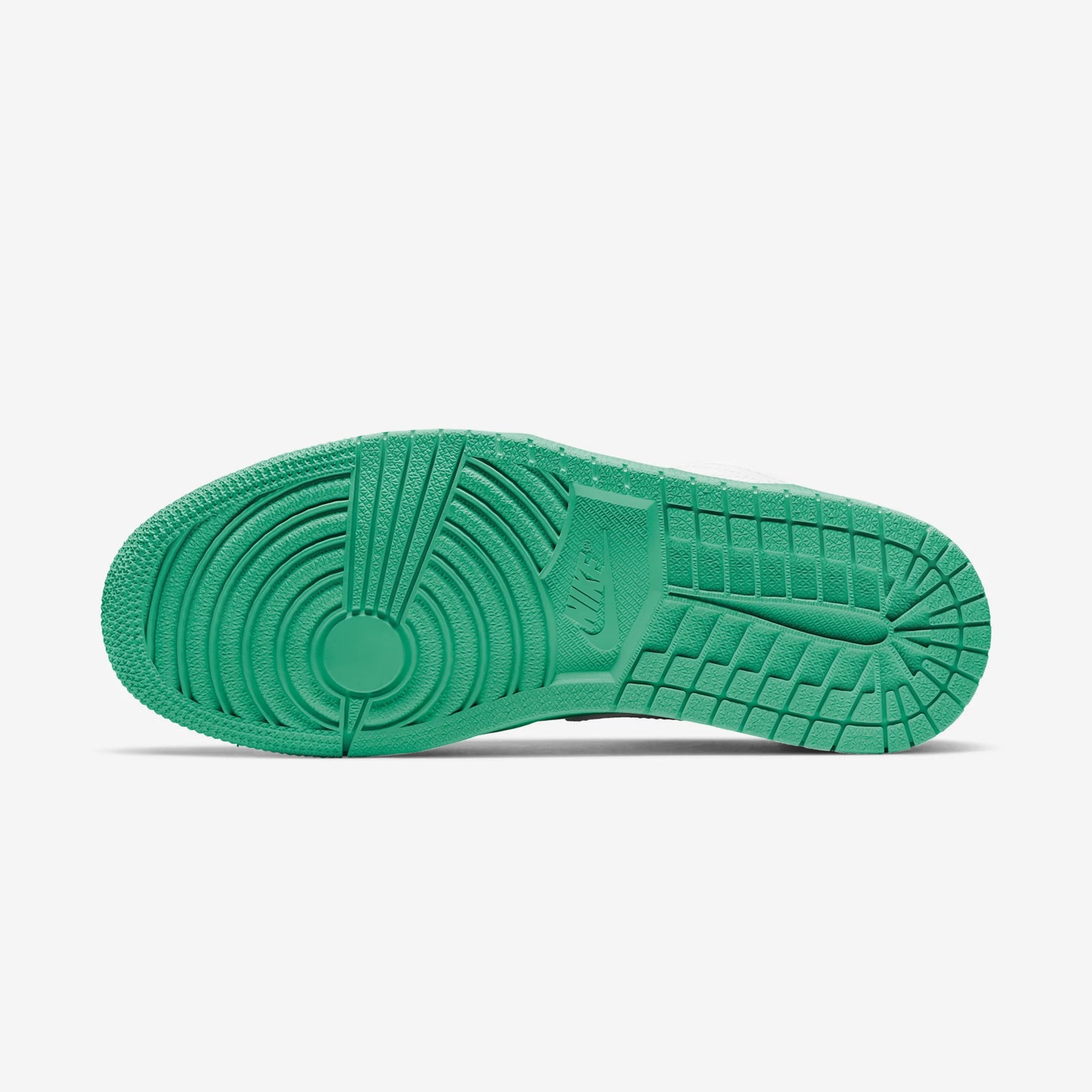 Jordan 1 Low White Lucky Green Black