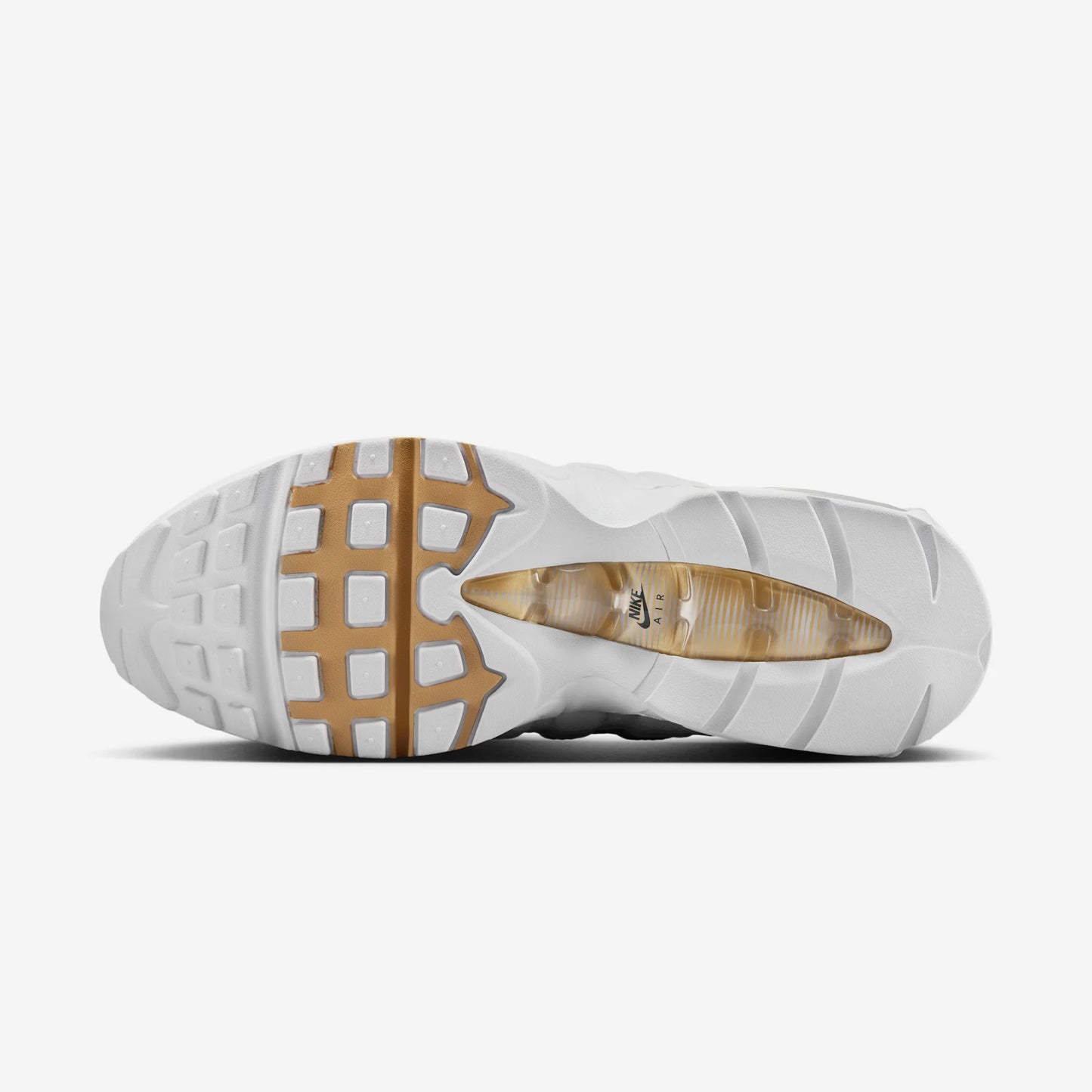 Nike Air Max 95 OG Big Bubble White Team Gold
