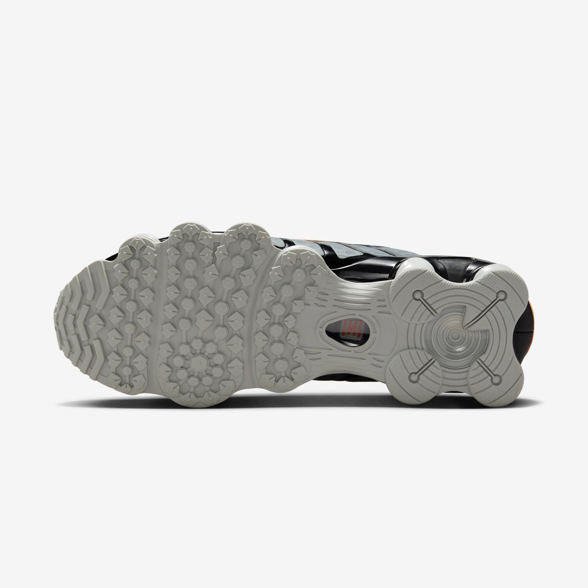 Nike Shox TL Light Smoke Grey Black Bright Mandarin