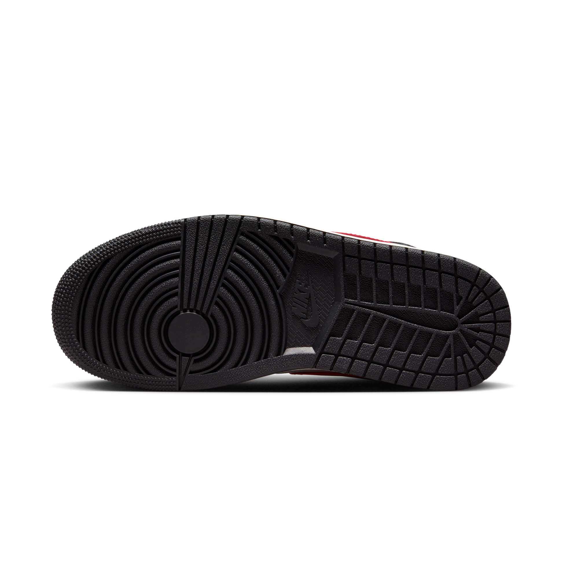 Jordan 1 Mid Black College Grey Gym Red (Women's)