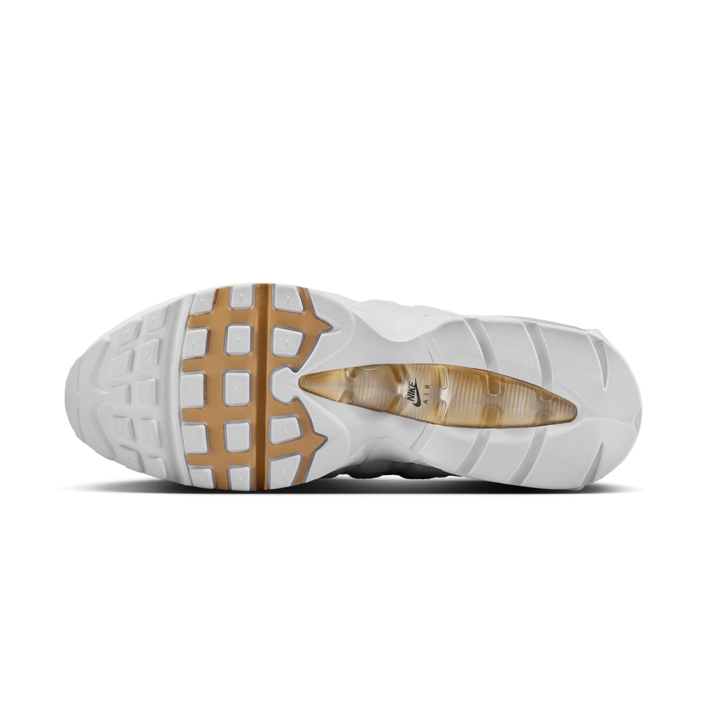 Nike Air Max 95 OG Big Bubble White Team Gold