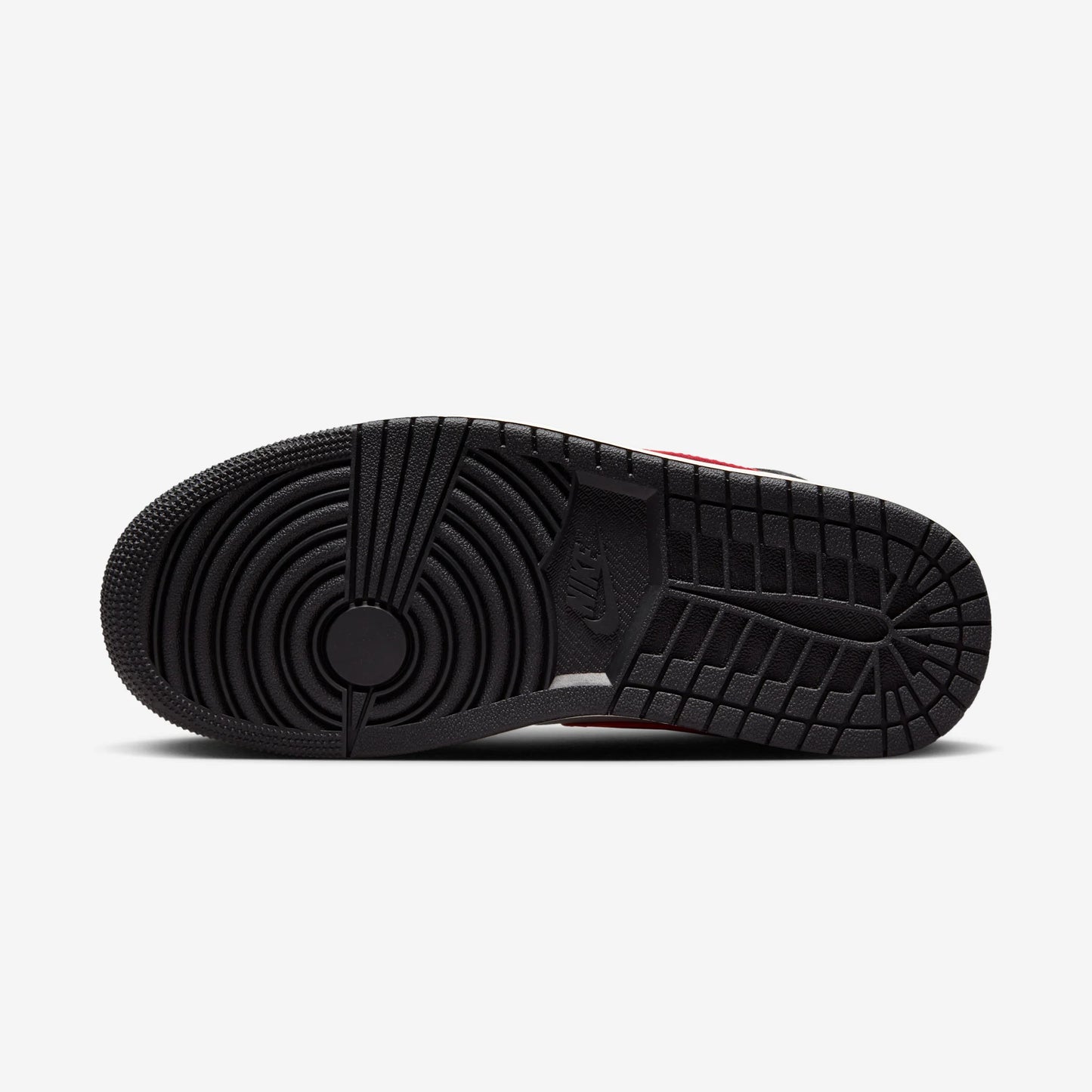 Jordan 1 Mid Black College Grey Gym Red (Women's)