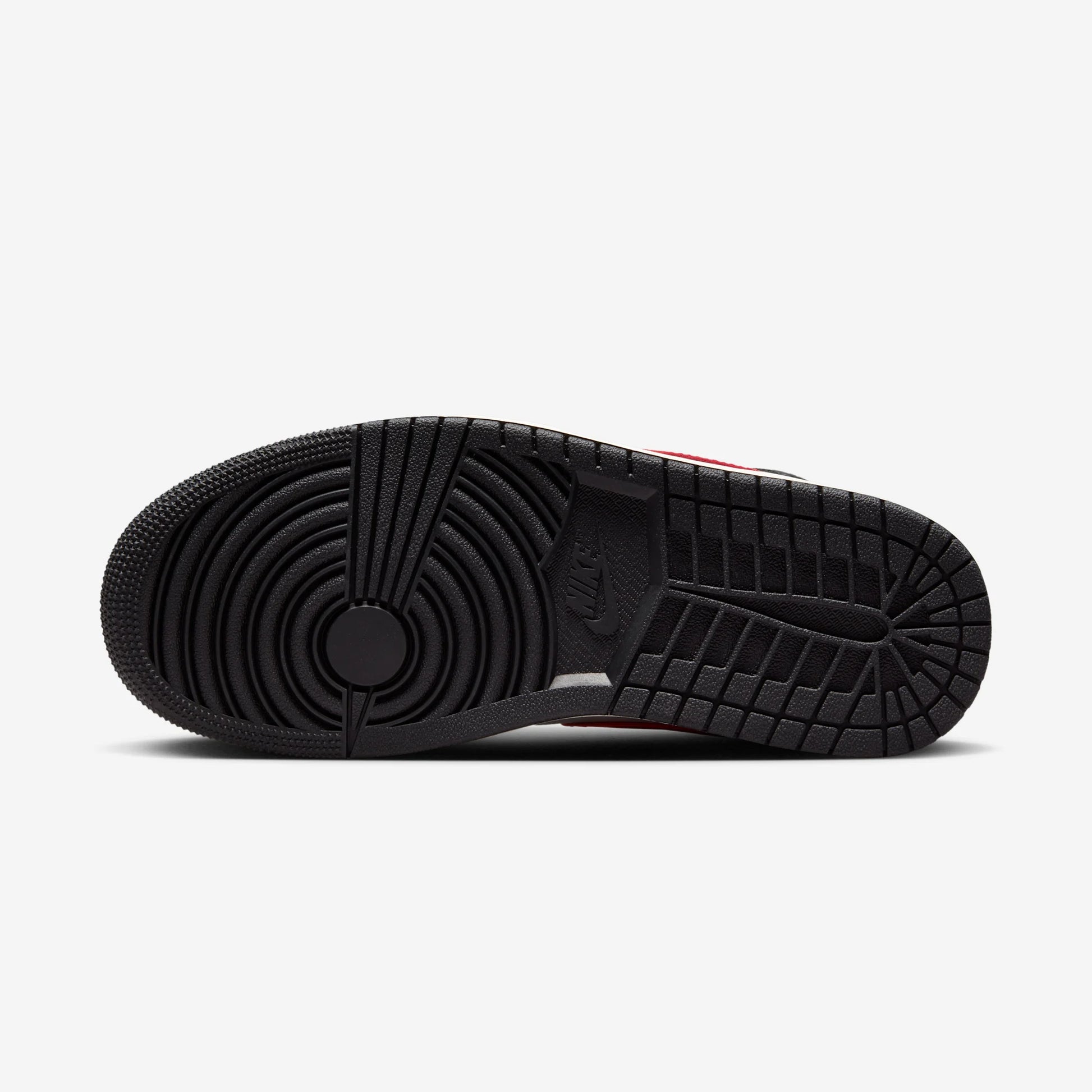 Jordan 1 Mid Black College Grey Gym Red (Women's)
