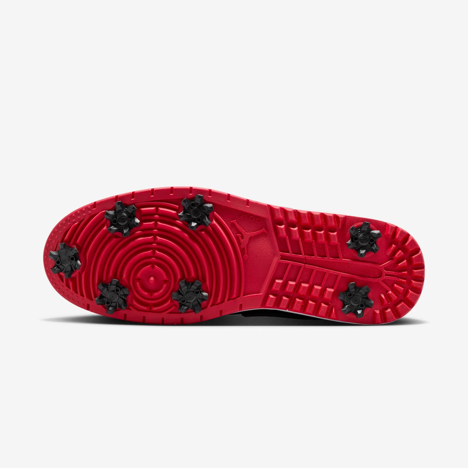 Jordan 1 Low Golf Spiked Bred Black Patent