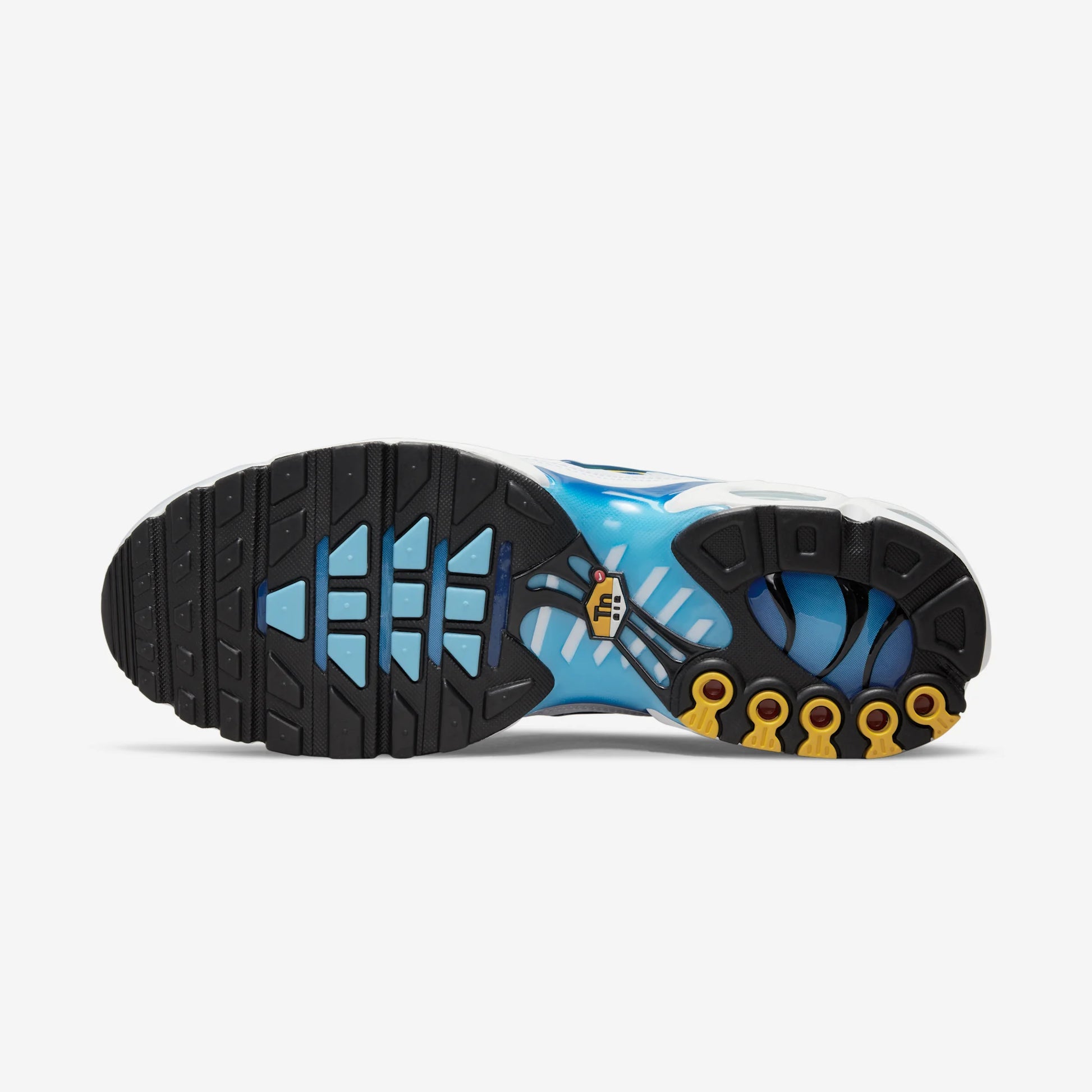 Nike Air Max Plus Spray Paint Swoosh White Blue