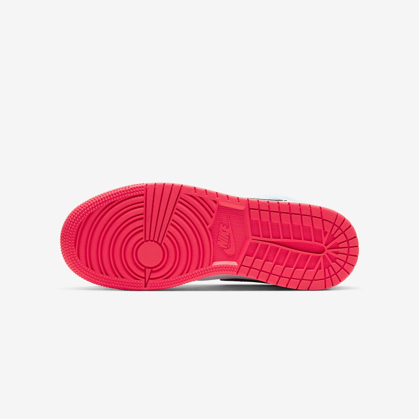 Jordan 1 Mid Half Blue Polka Dot Swoosh (GS)