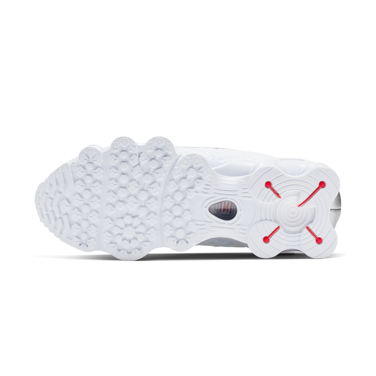 Nike Shox TL White Metallic Silver Max Orange (Women's)