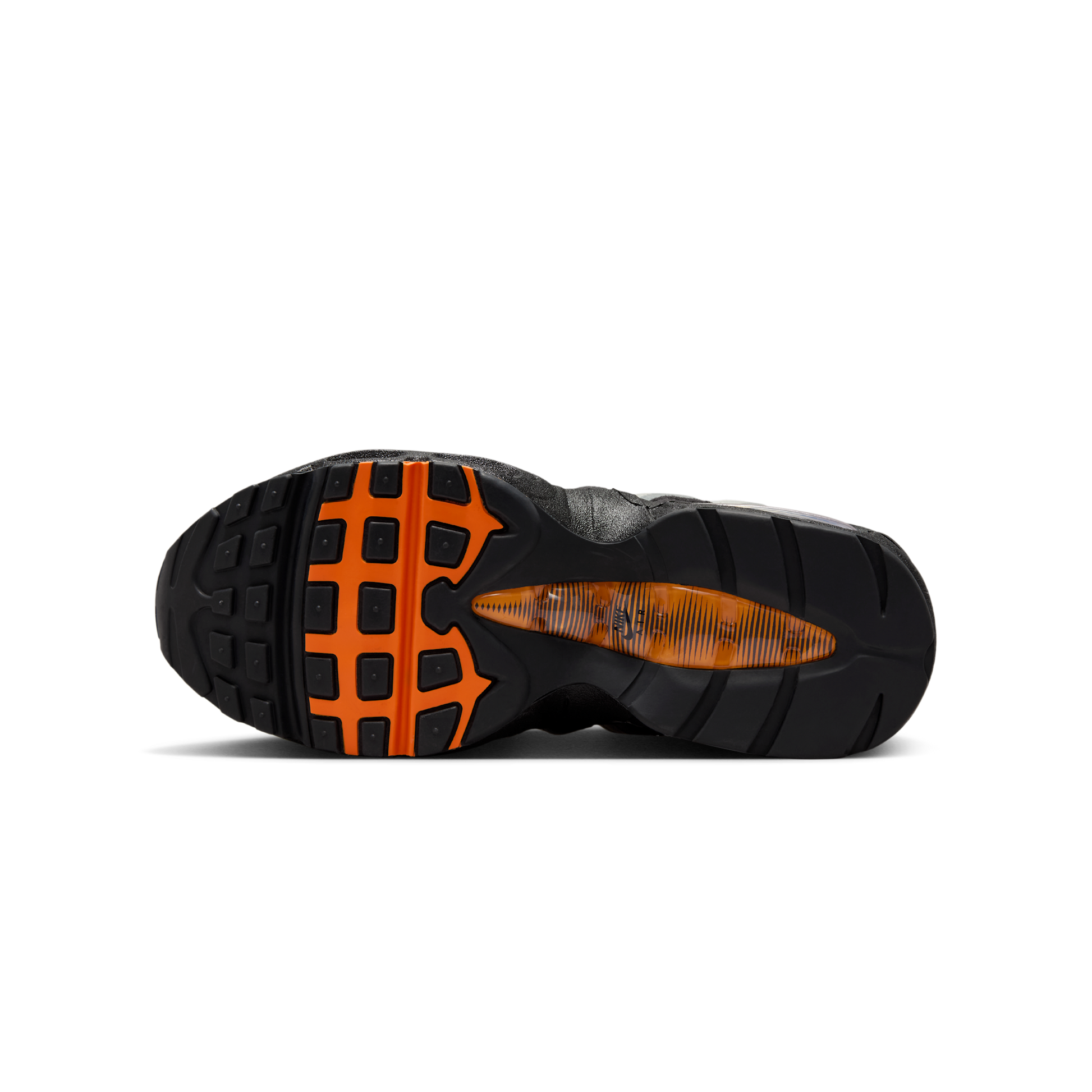 Nike Air Max 95 Big Bubble Black Cool Grey White Bright Mandarin