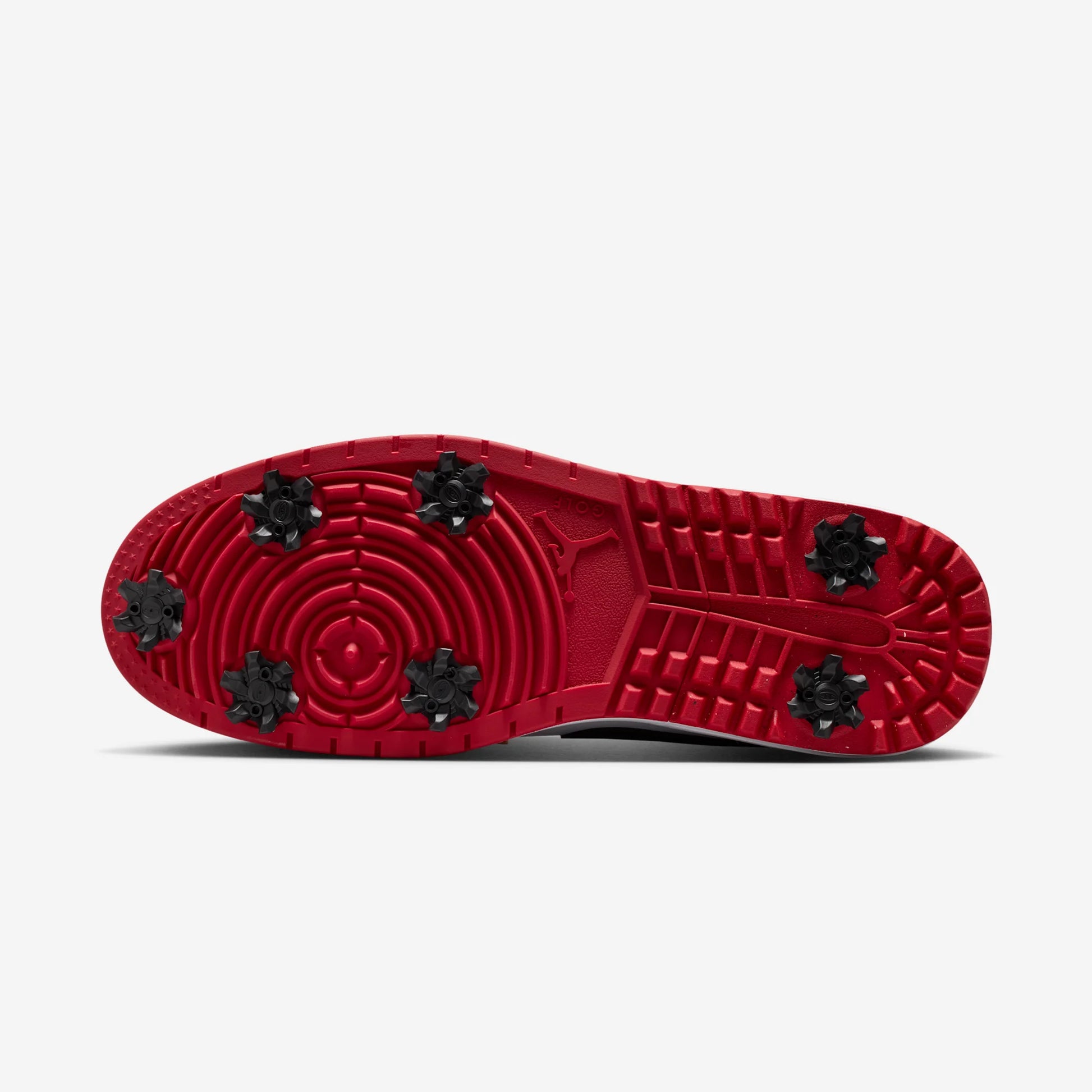 Jordan 1 Low Golf Spiked Varsity Red White Black