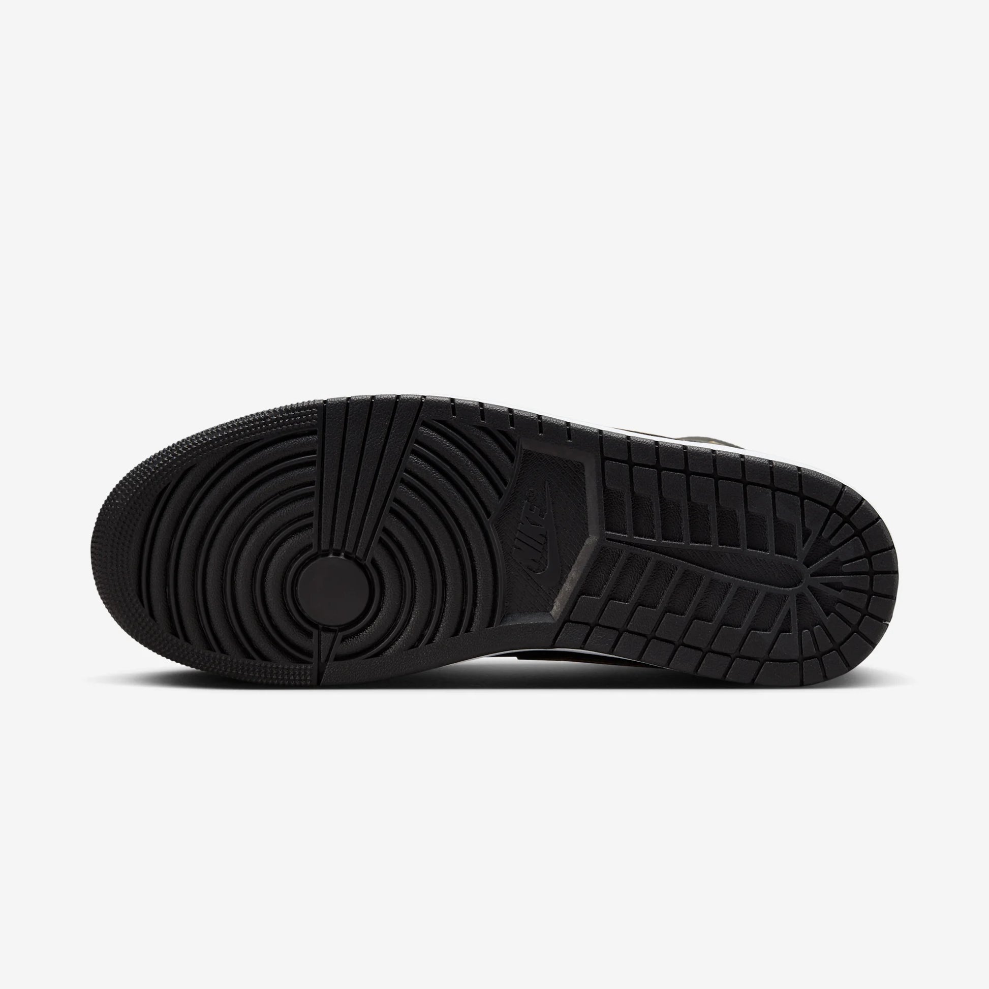 Jordan 1 Mid Black Metallic Gold