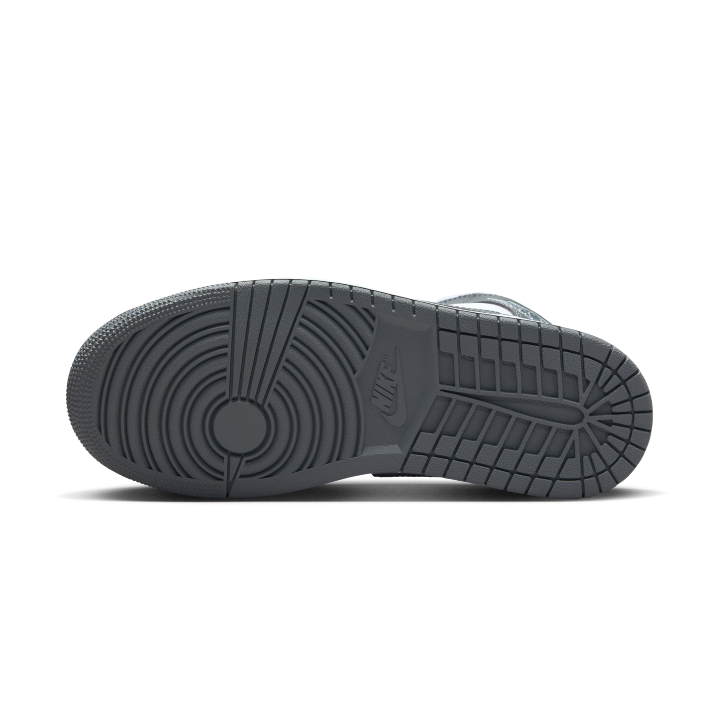 Jordan 1 Mid White Smoke Grey (Women's)